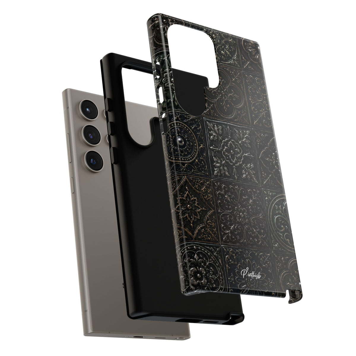 Mosaic Pattern Tough Phone Case