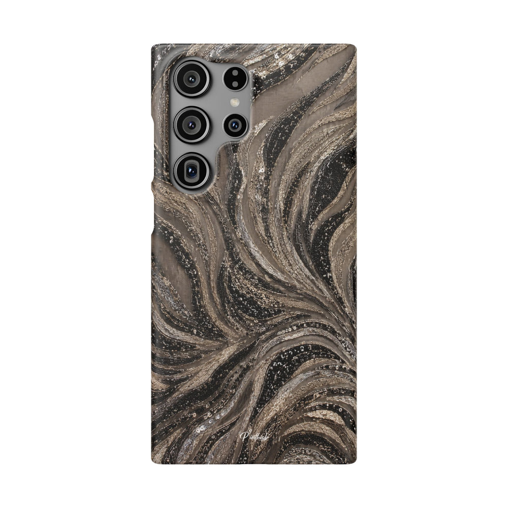 Neutral Swirl Protective Snap Case