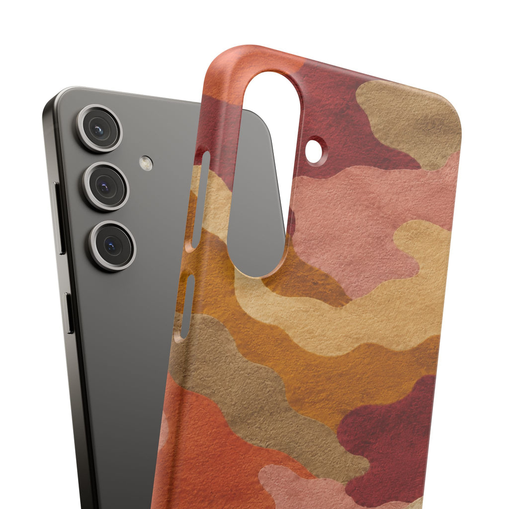 Watercolour Camo Snap Case