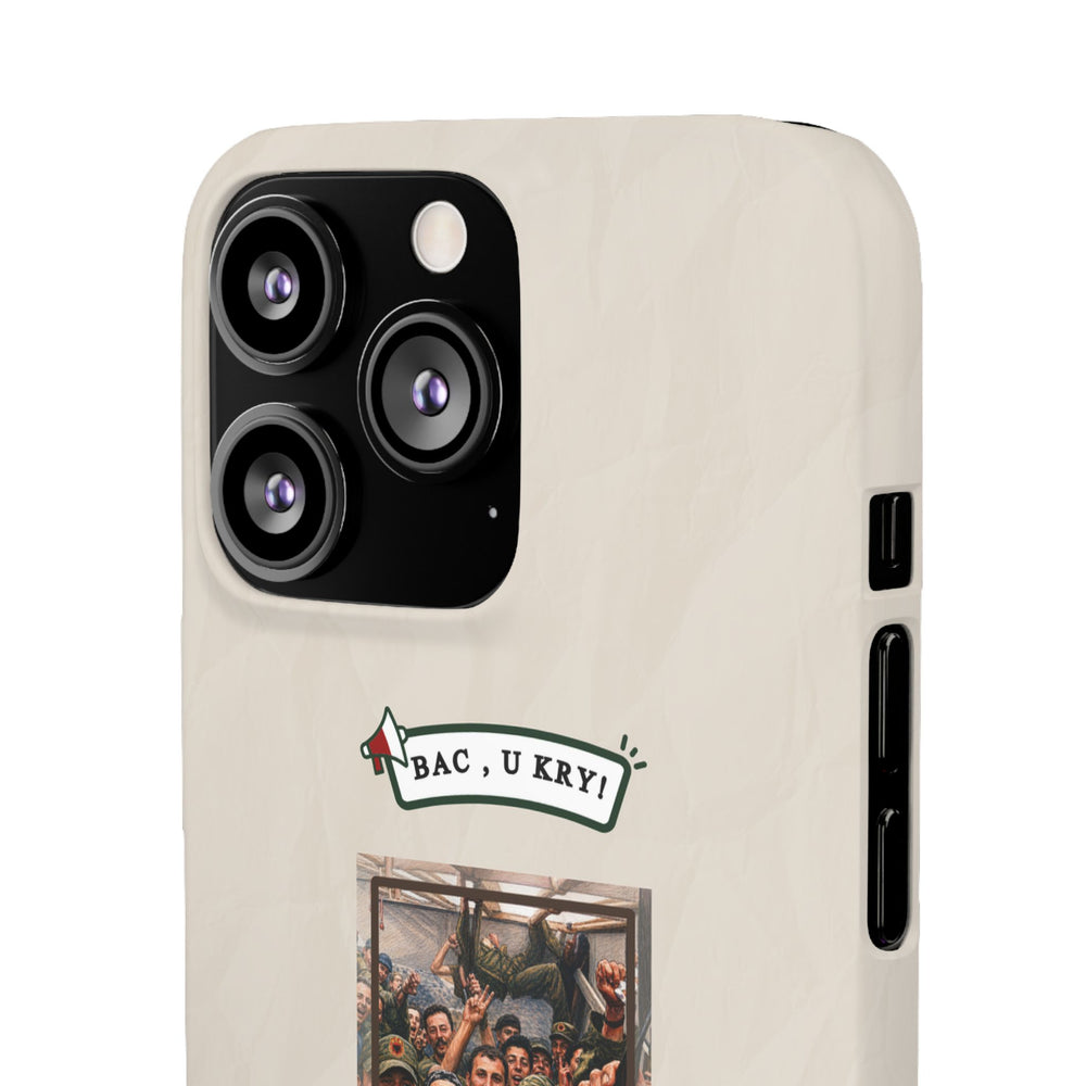 "BAC, U KRY!" Snap Case