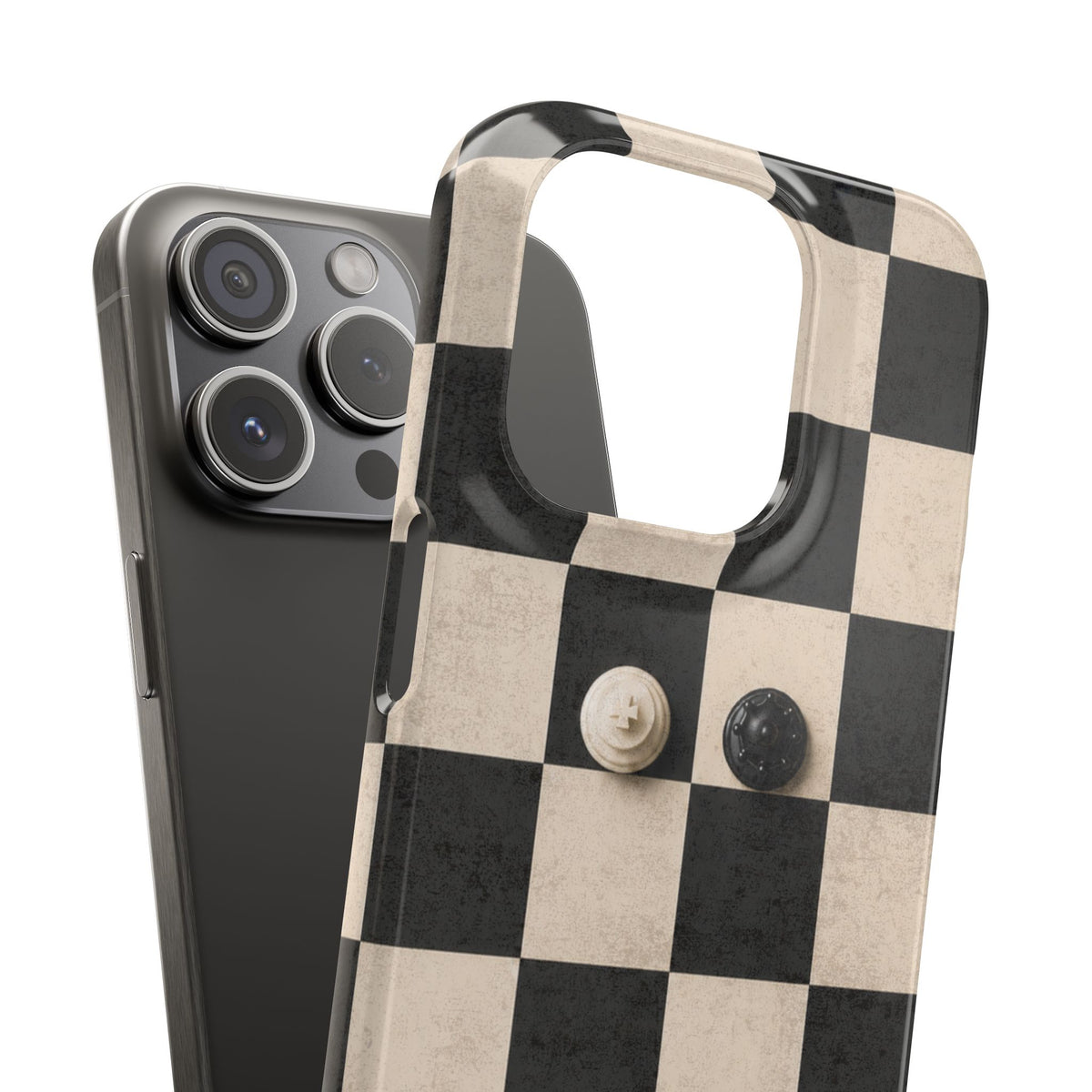 Chess King & Queen Snap Phone Case