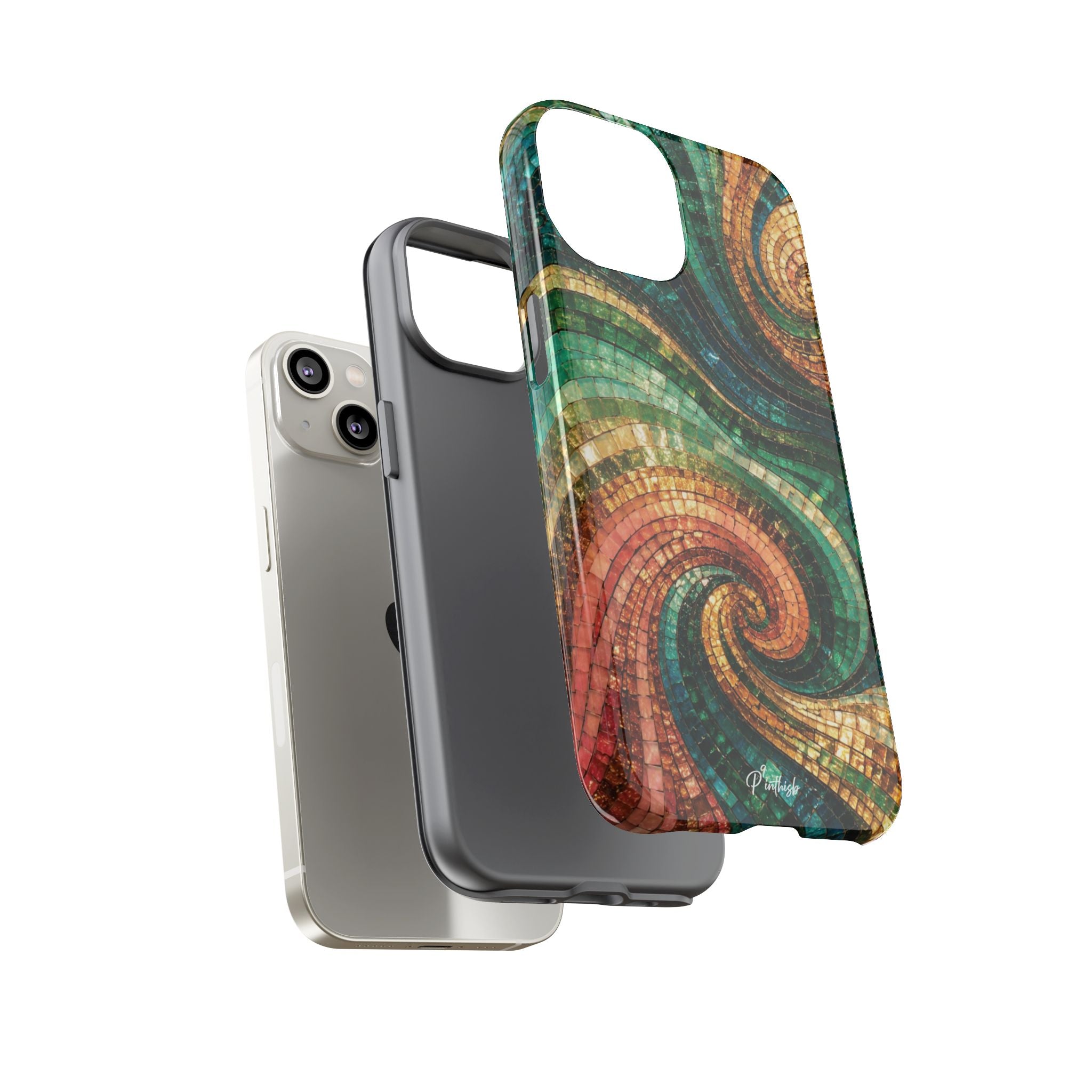 Spiral Mosaic Tough Case