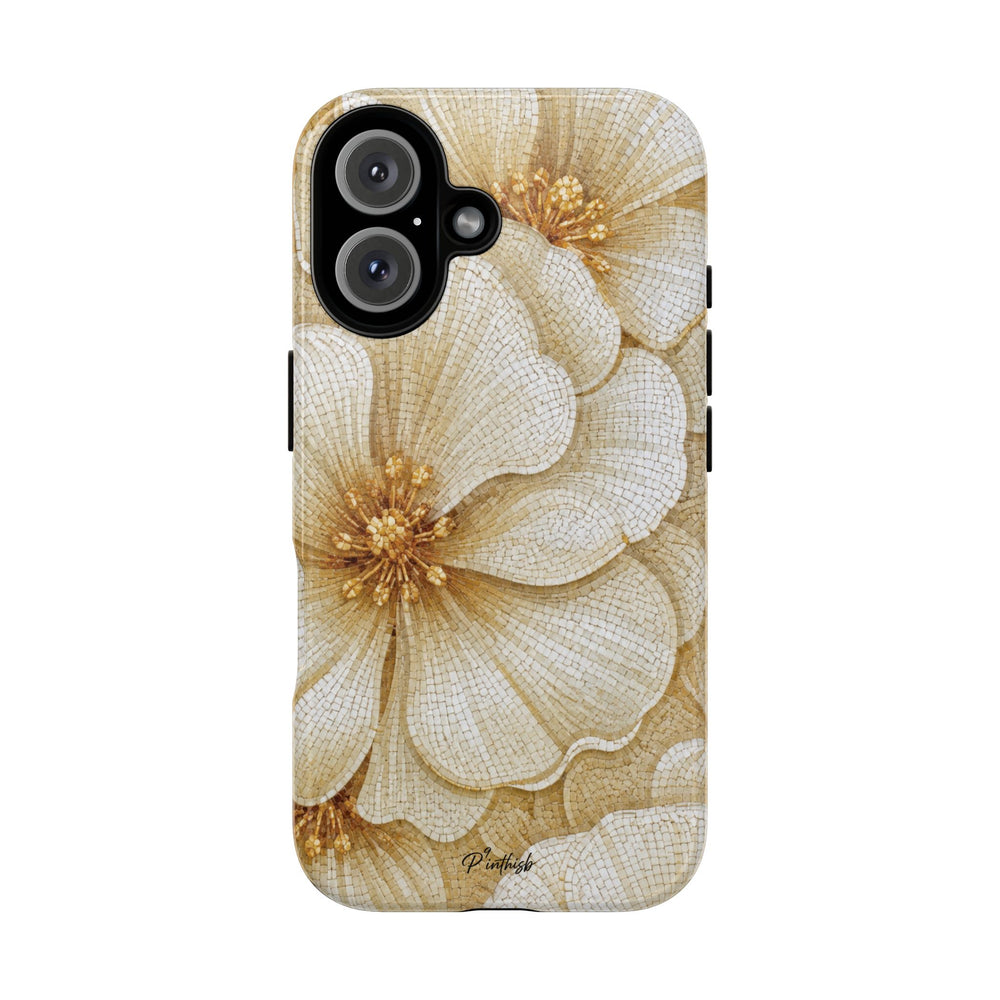 Floral Gold Bloom Tough Case