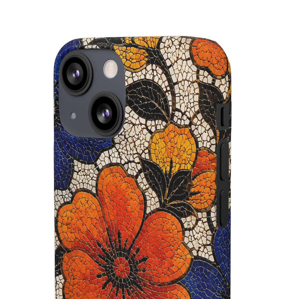 Floral Mosaic Snap Case