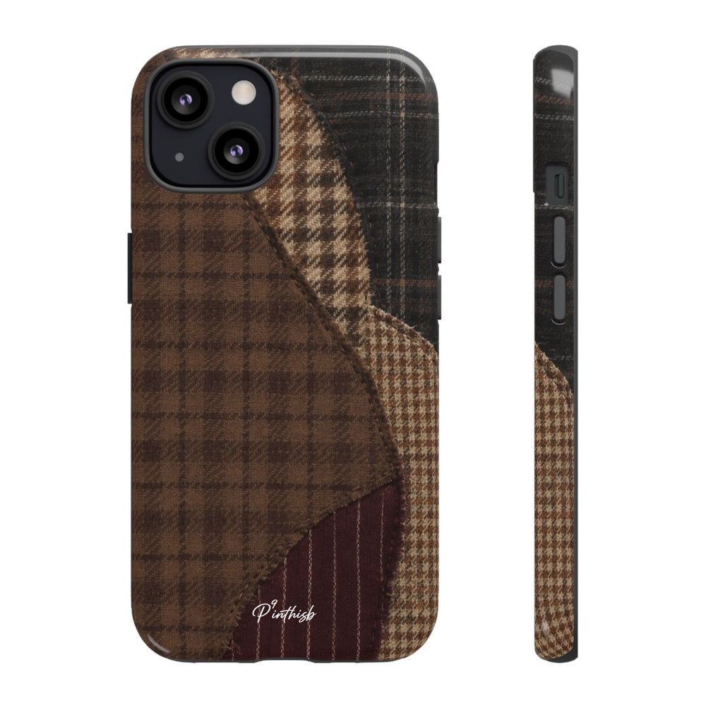 Rustic Brown Retro Tough Case