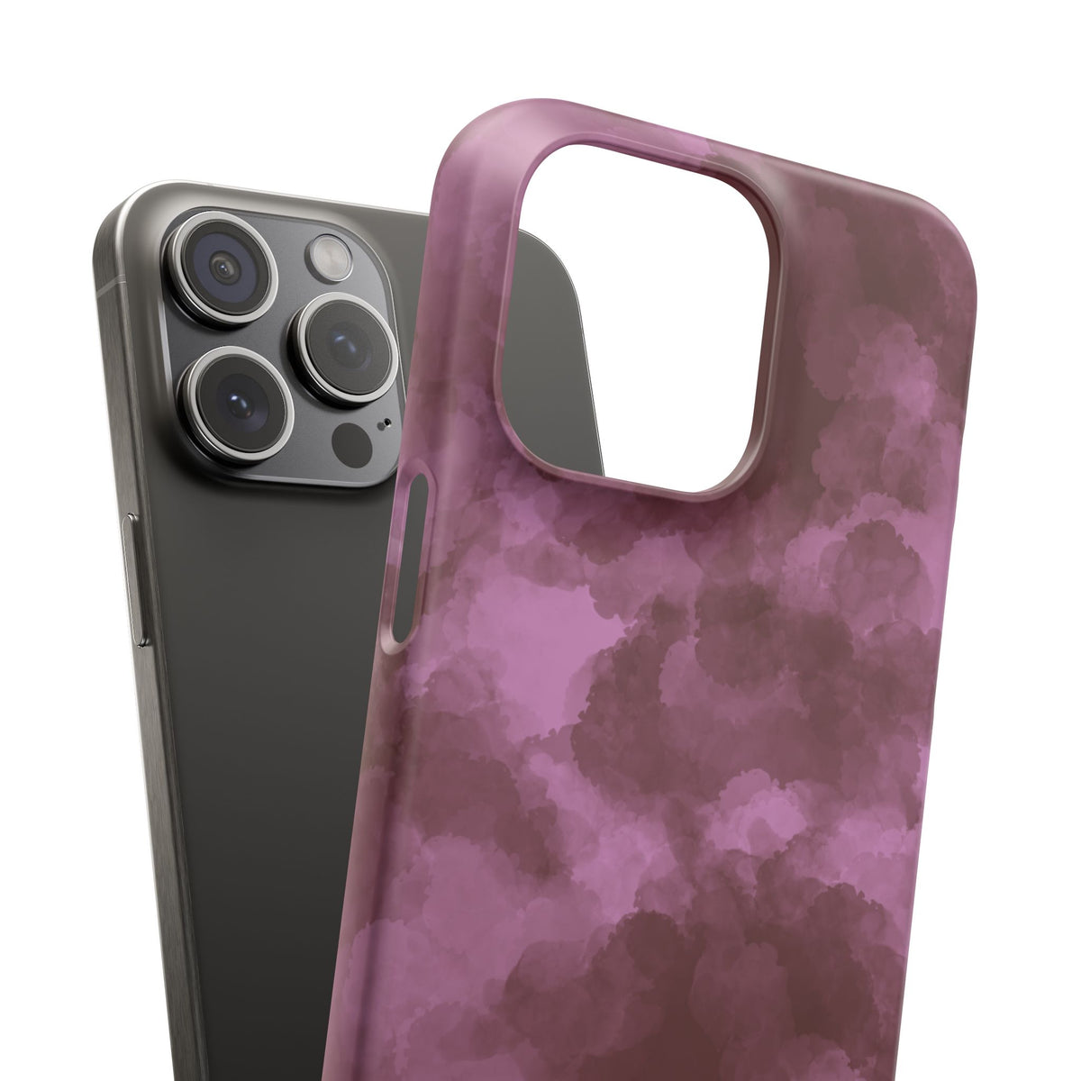 Purple Rain Snap Phone Case