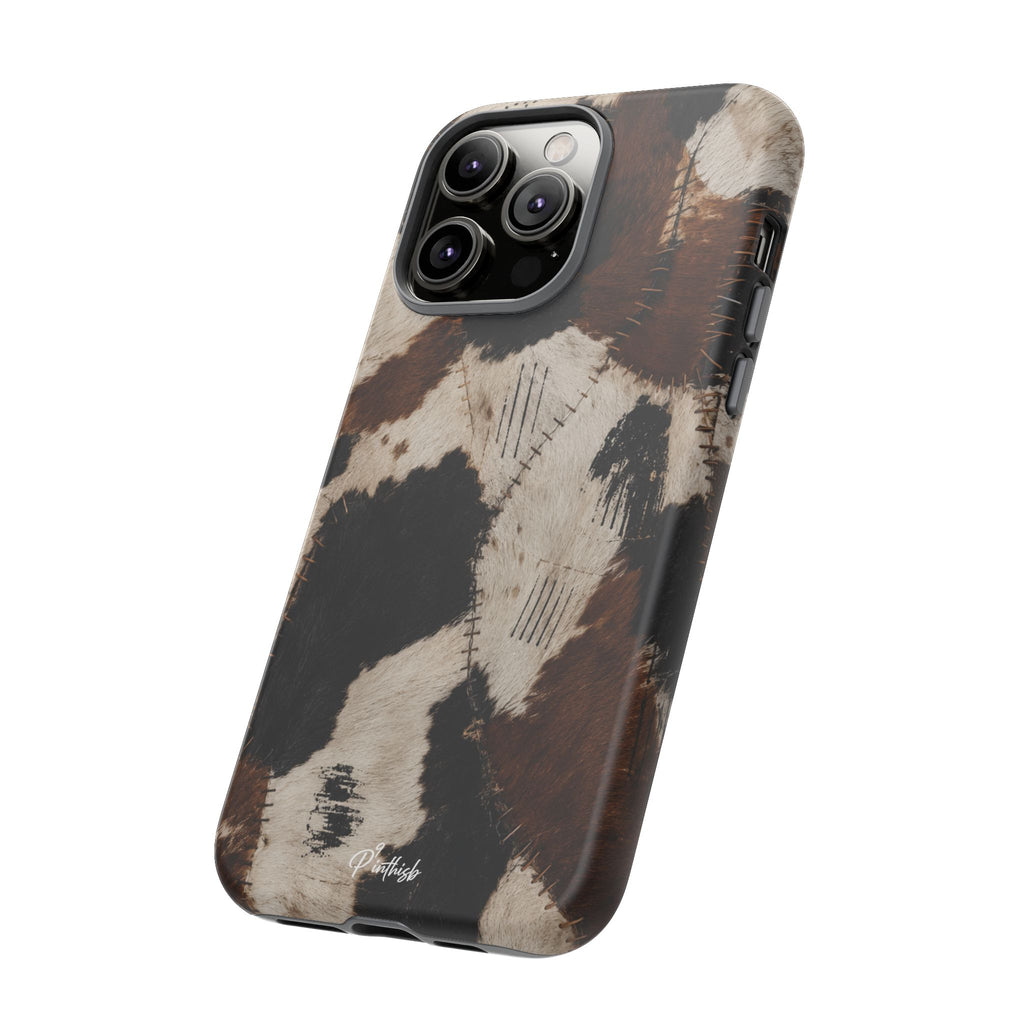 Brown & Black Animal Print Tough Case