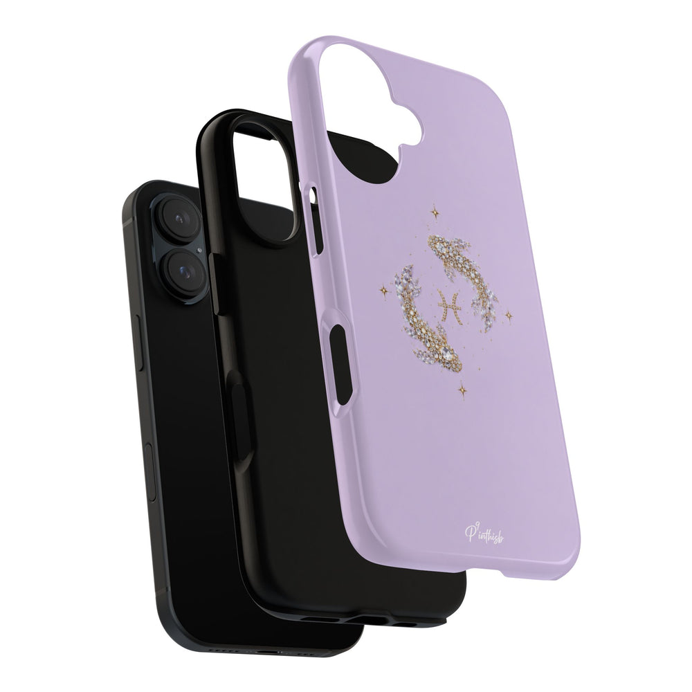 Pisces Glitter Phone Case