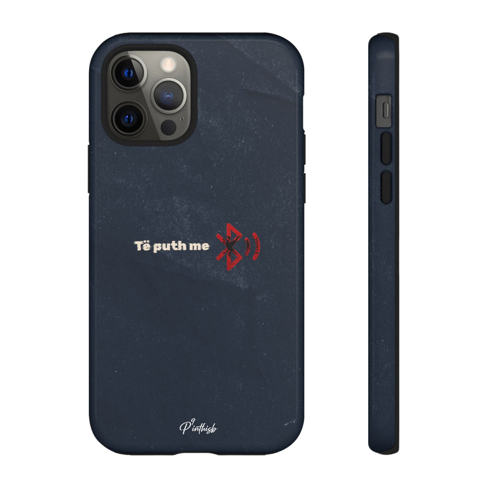 "Te puth me bluetooth" Tough Phone Case