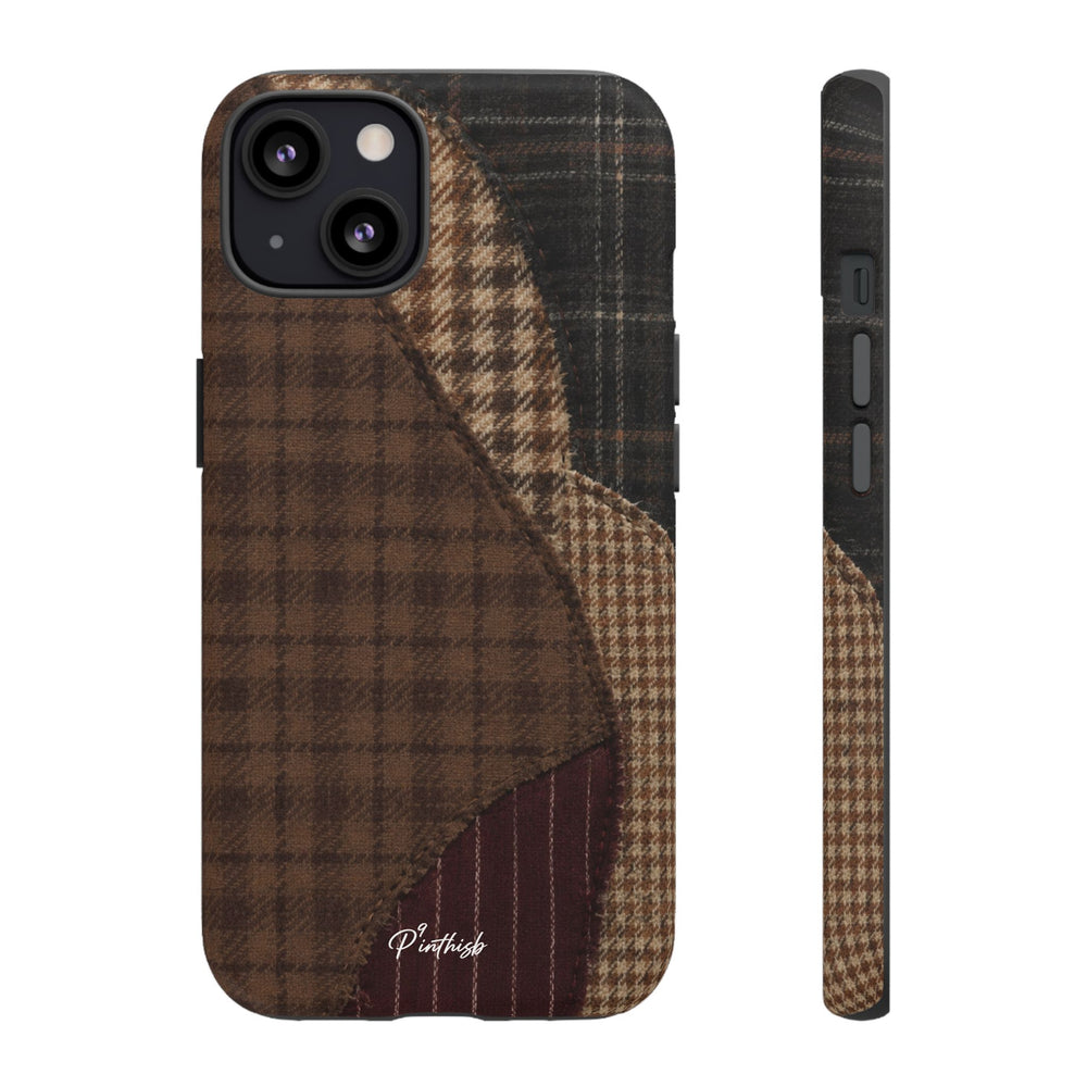 Rustic Brown Retro Tough Case