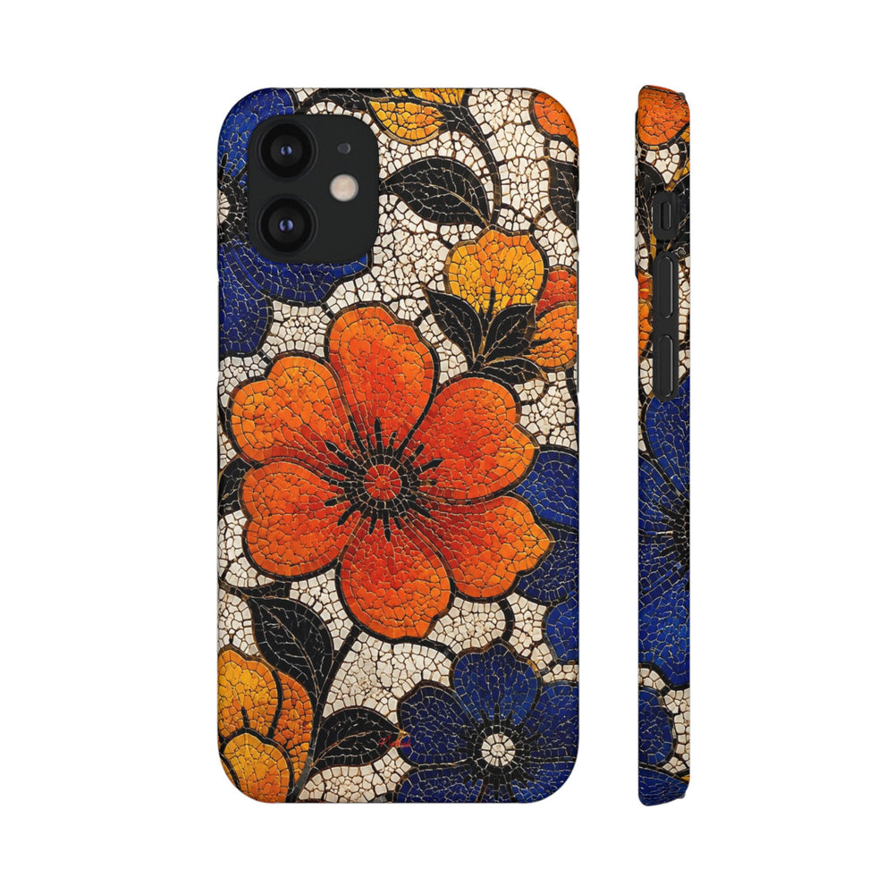 Floral Mosaic Snap Case