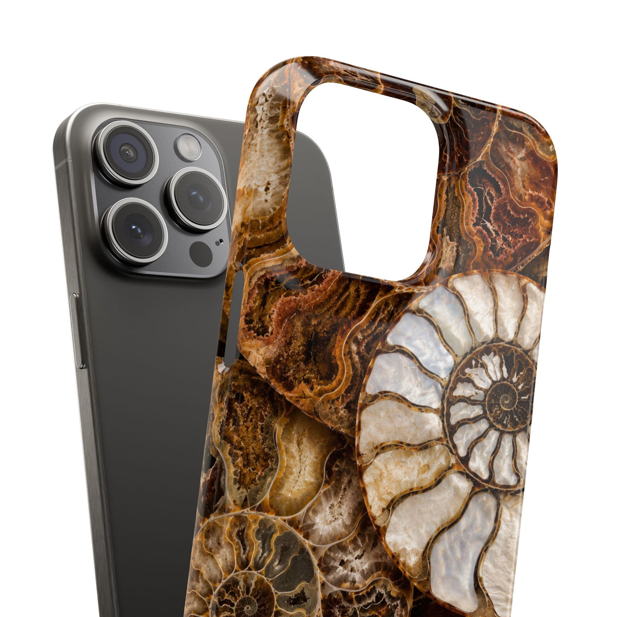 Nautilus Fossil Snap Case