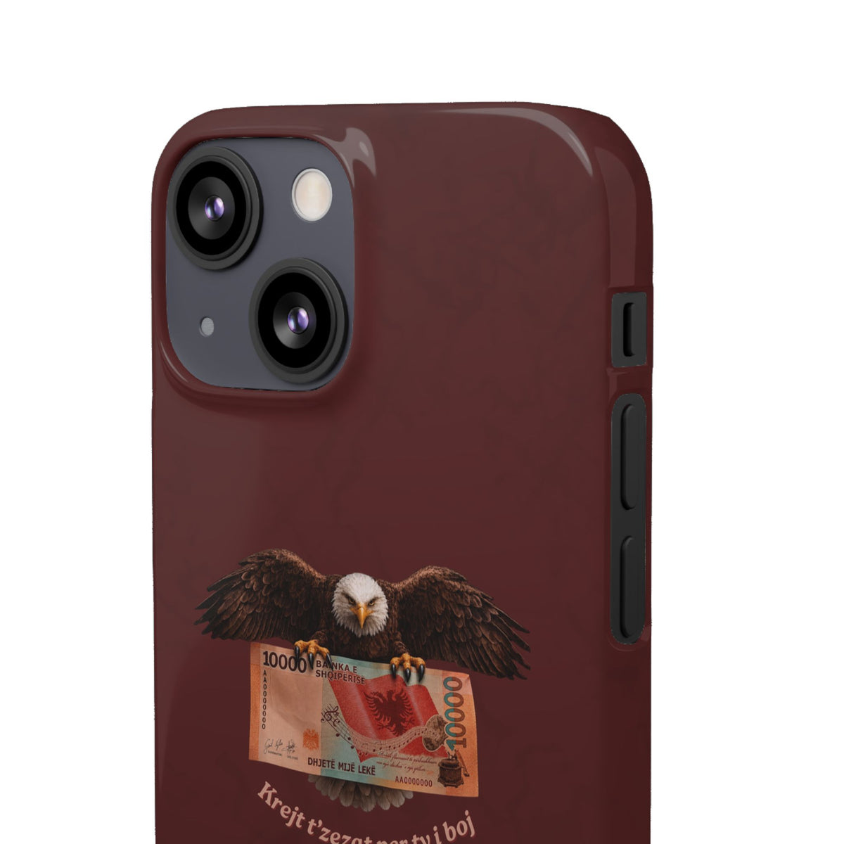 "Krejt t'zezat per ty i boj" Snap Case
