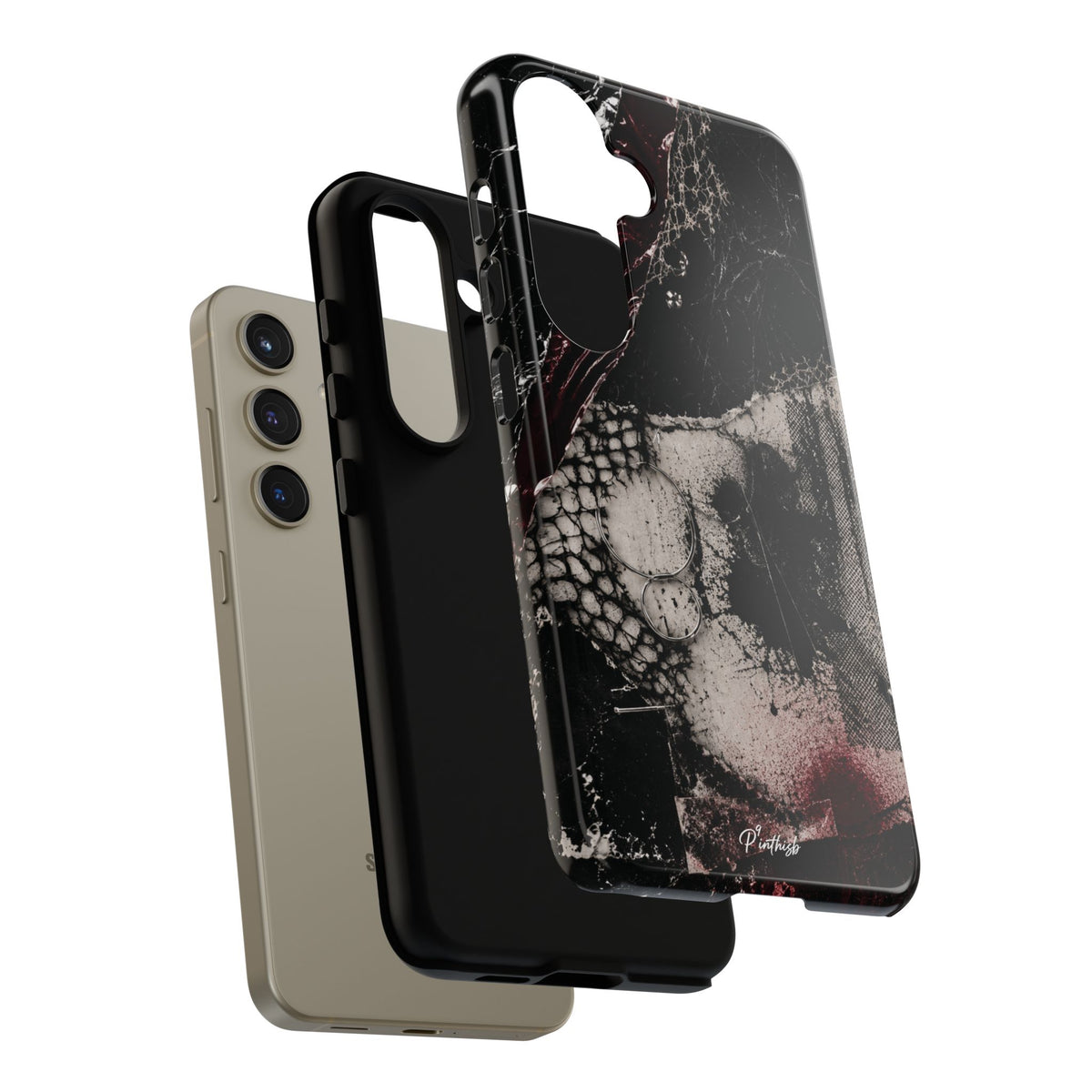 Midnight Static Tough Phone Case