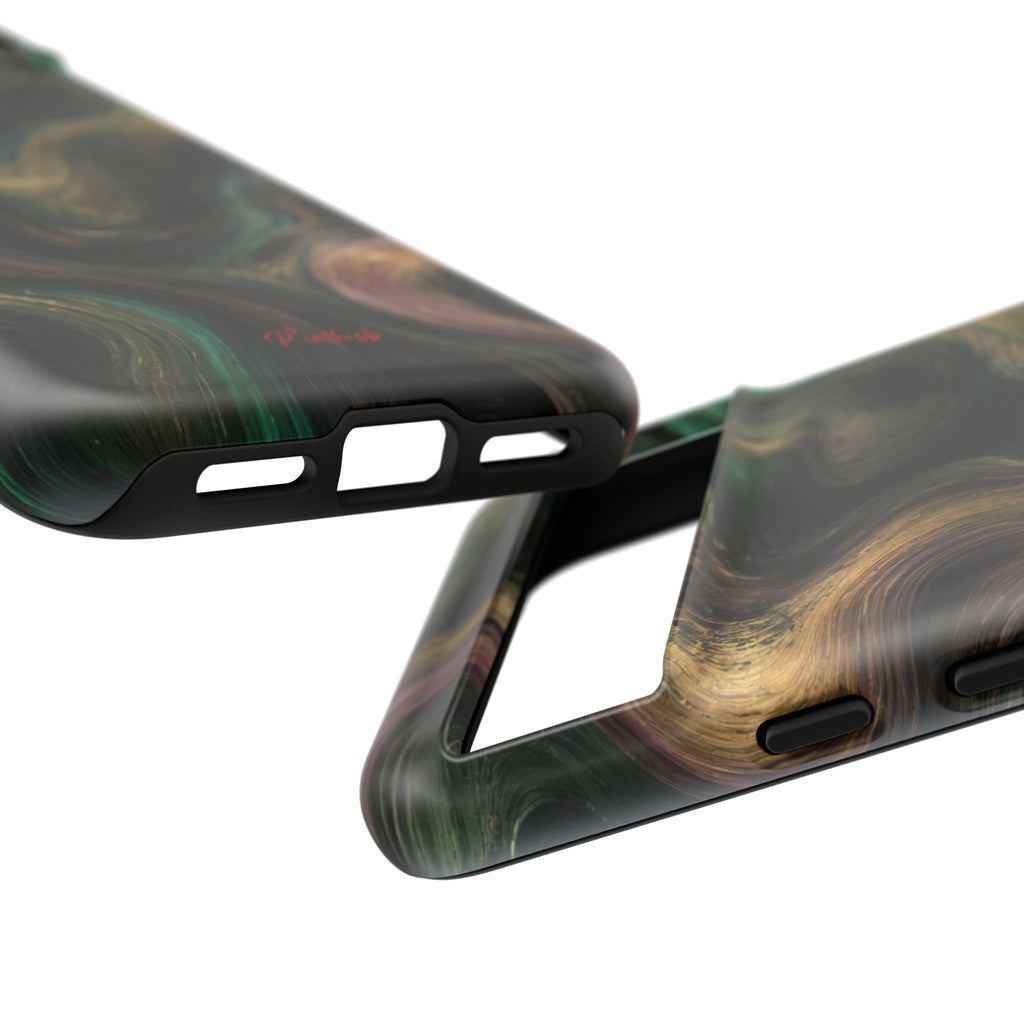 Marbled Forest Tough Phone Case