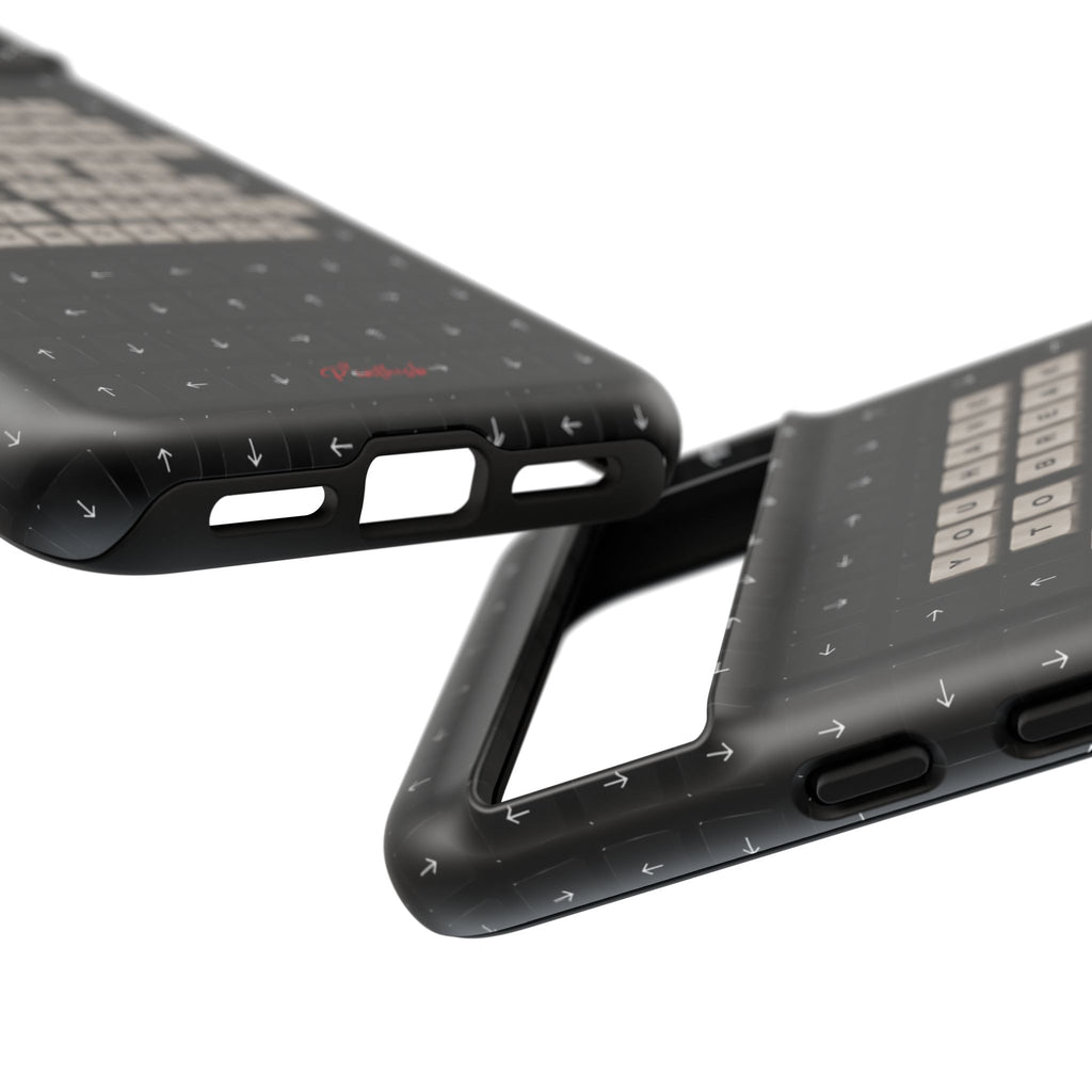 "Break the pattern" Keyboard Tough Case