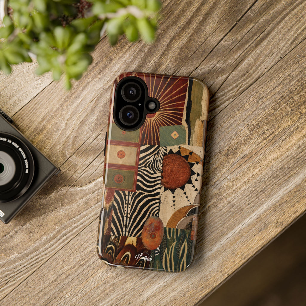 Abstract Boho Collage Tough Case