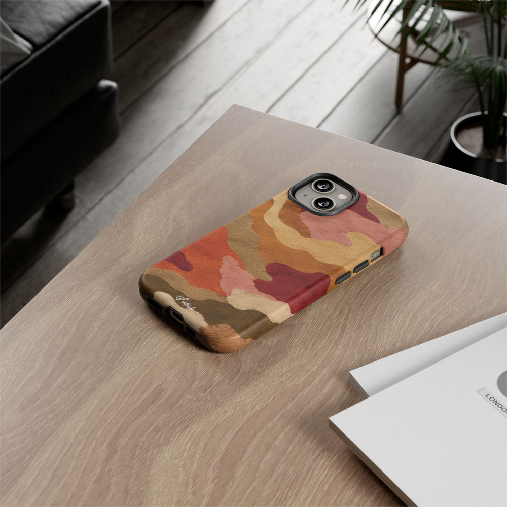 Watercolour Camo Tough Case