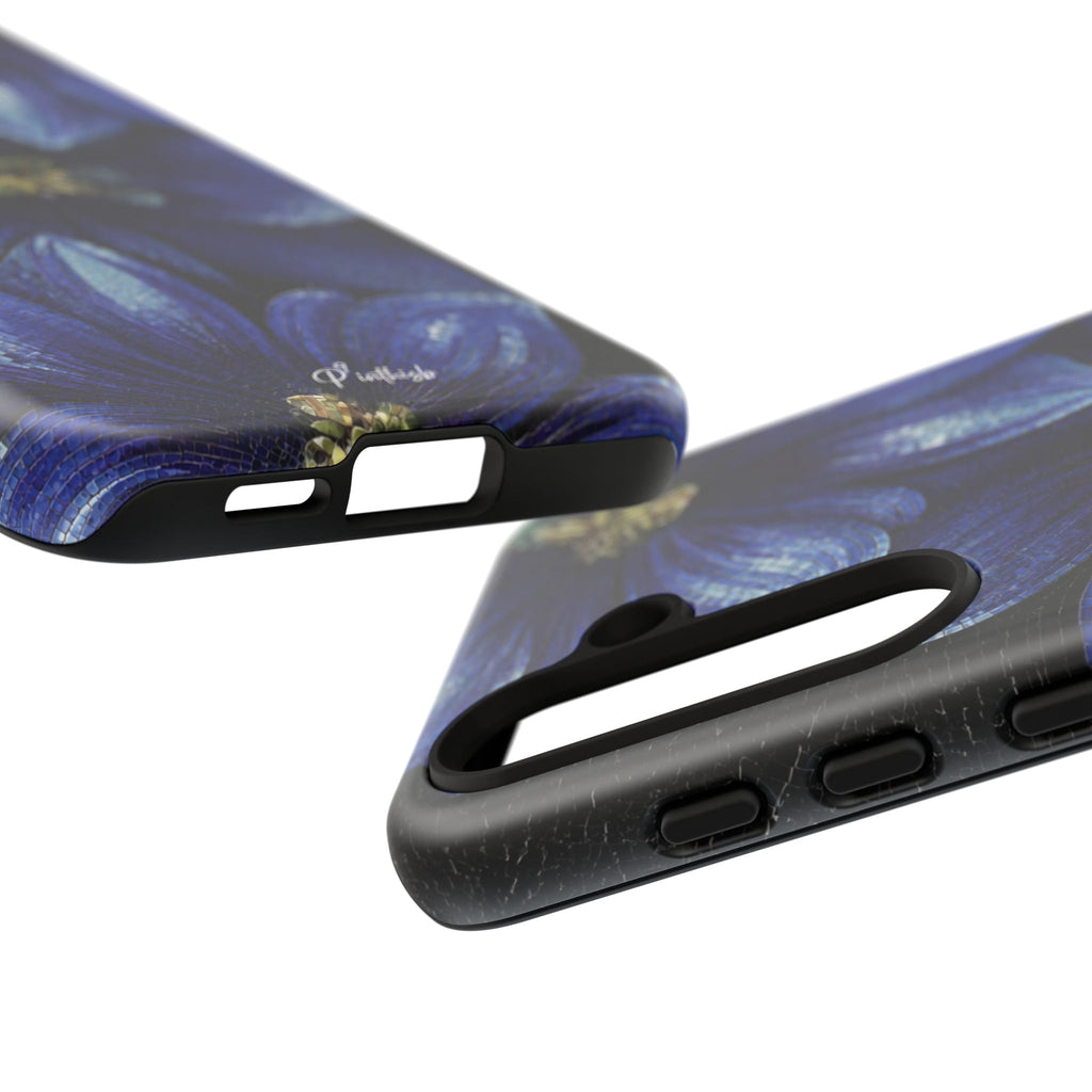 Blue Floral Tough Case