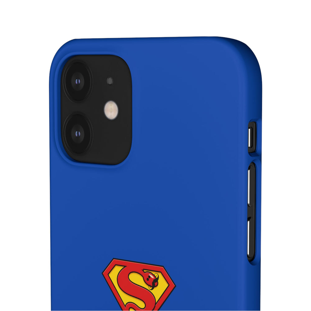 "SPERMAN" Parody Logo Snap Phone Case