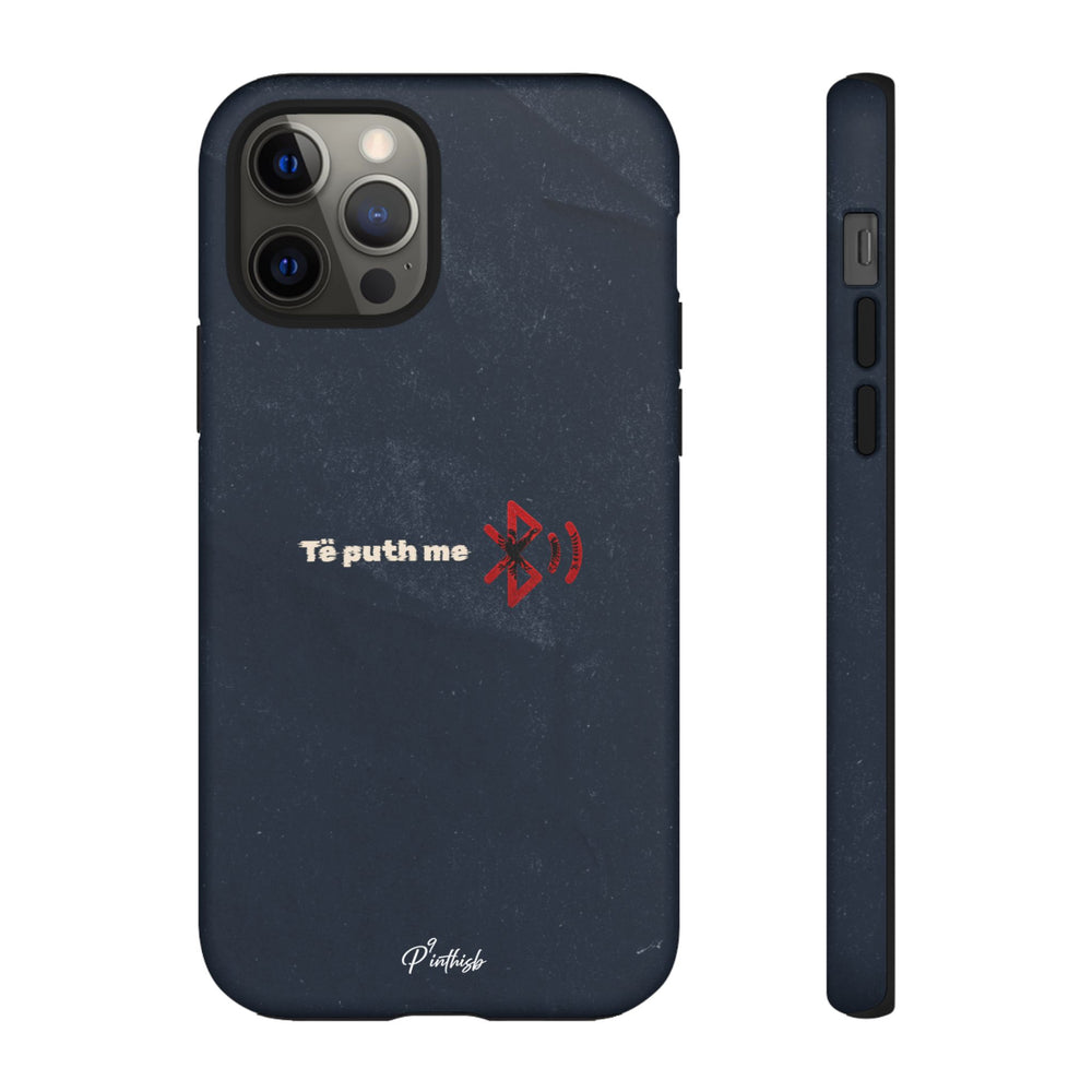 "Te puth me bluetooth" Tough Phone Case