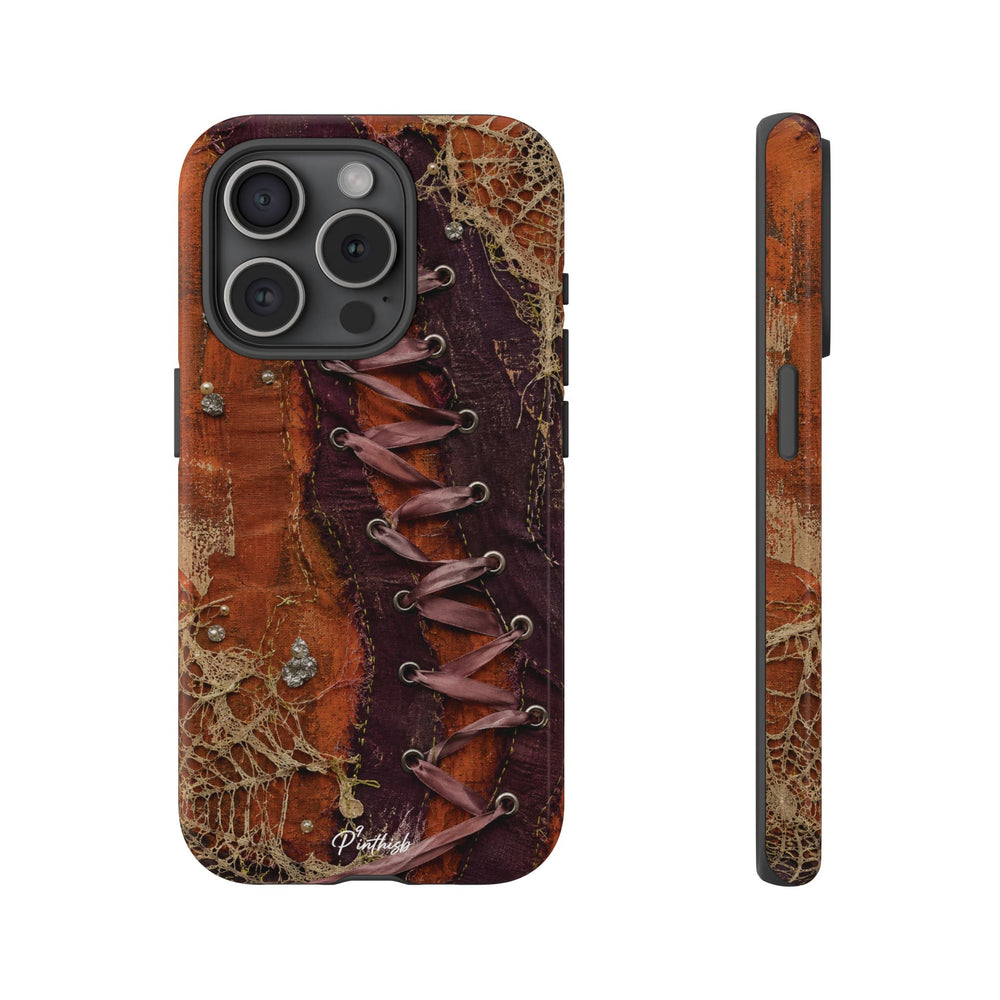 Vintage Leather Lace Tough Case