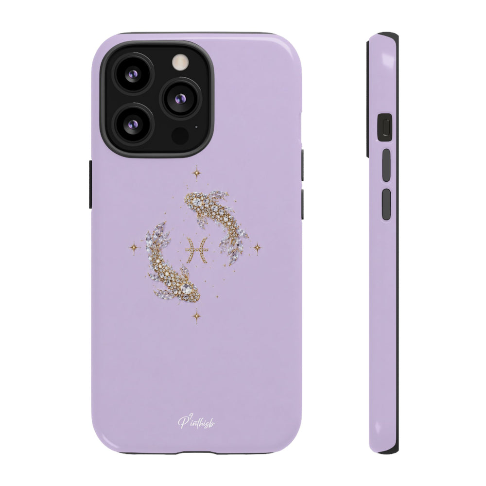 Pisces Glitter Phone Case