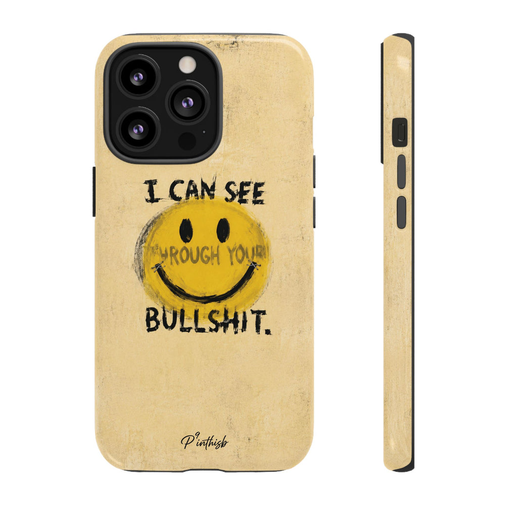 Smiley Anti-BS Tough Case