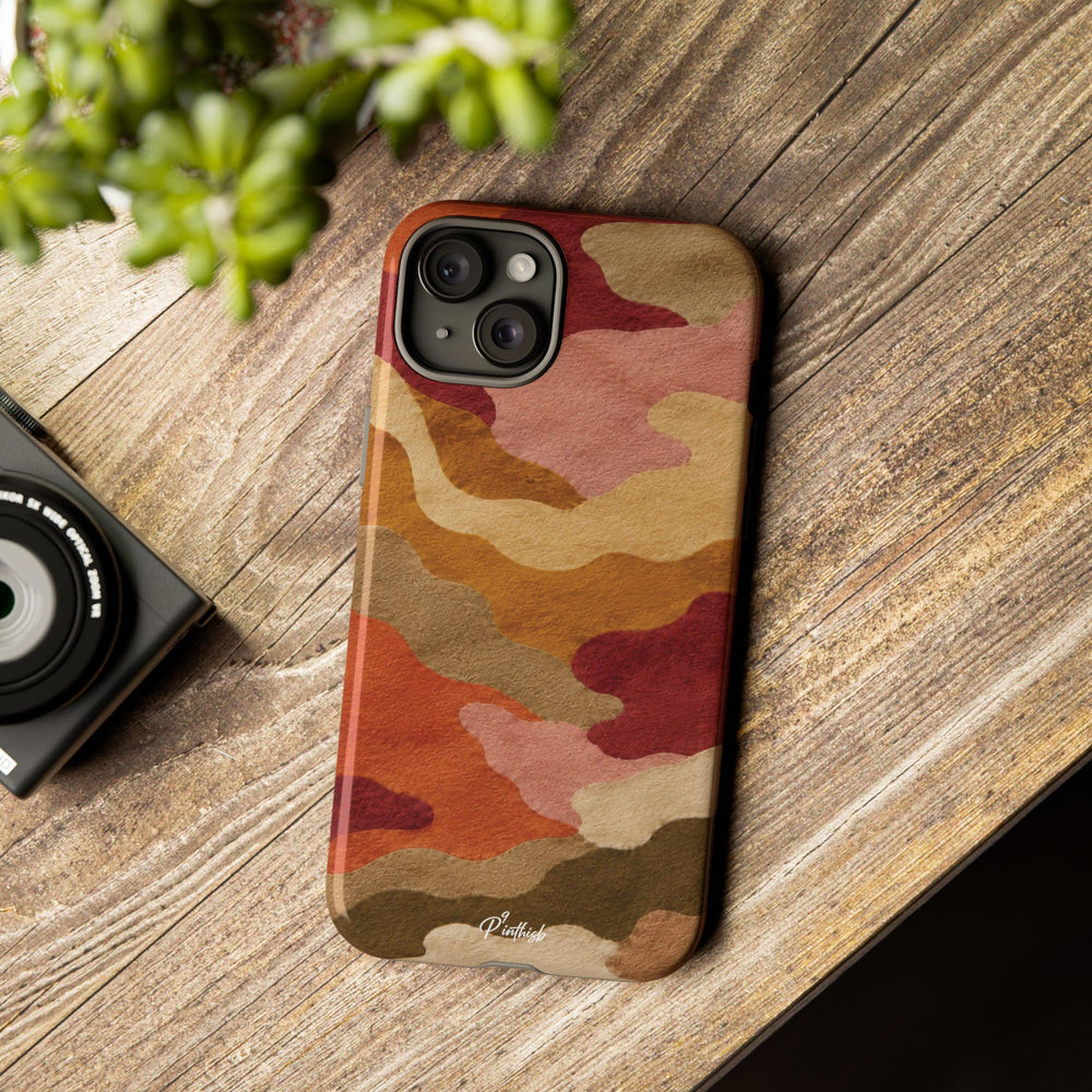 Watercolour Camo Tough Case