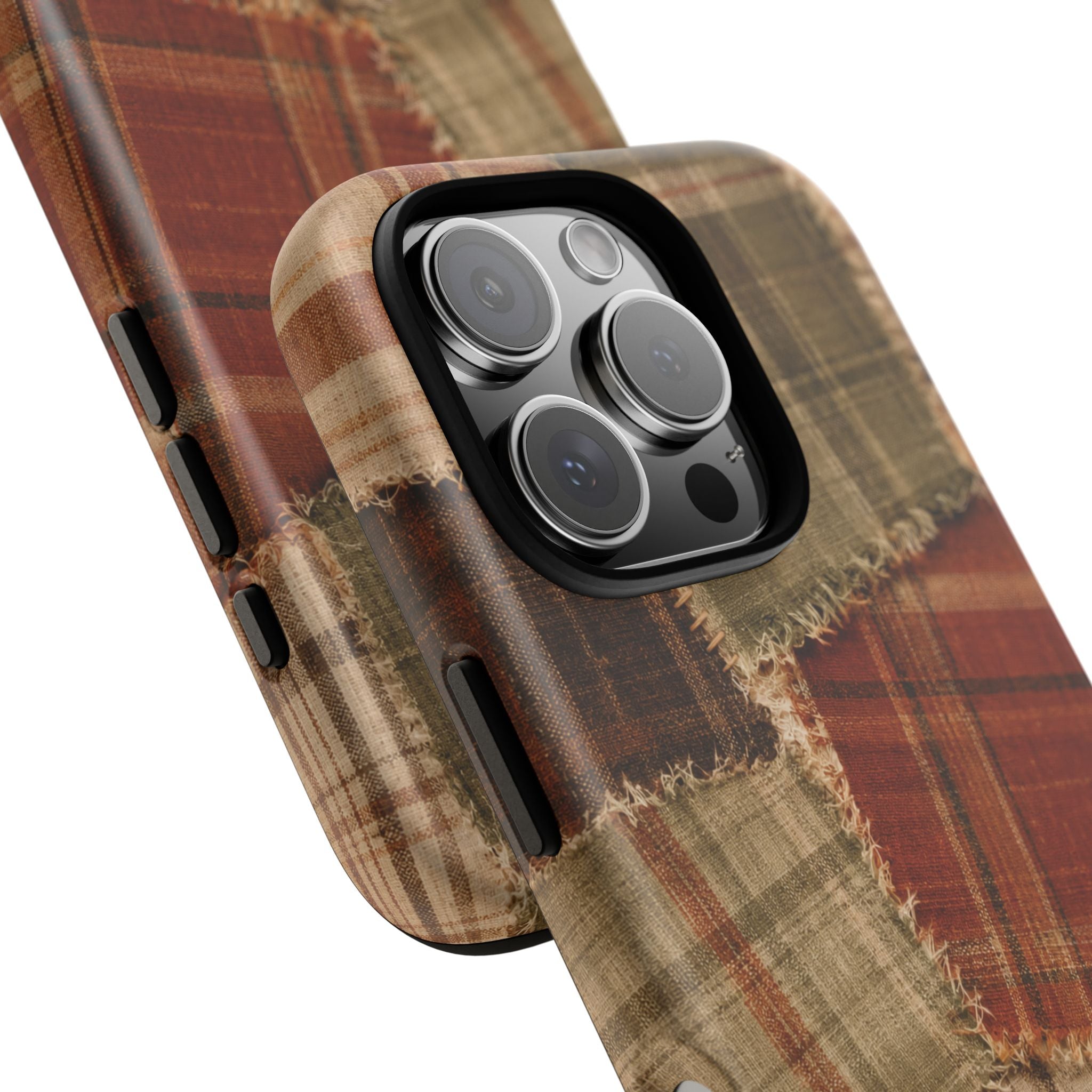 Rustic Fall Patchwork Tough Case