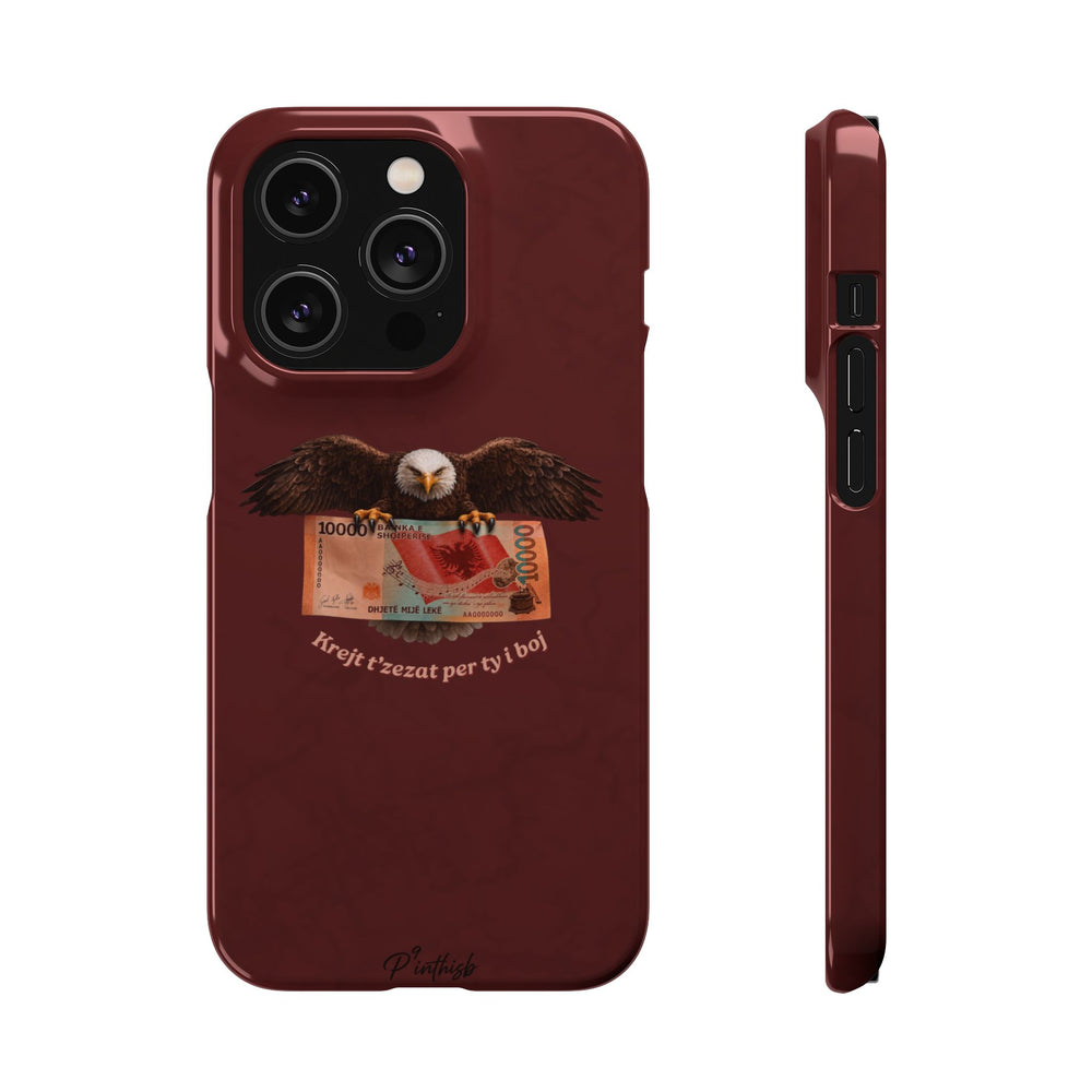 "Krejt t'zezat per ty i boj" Snap Case