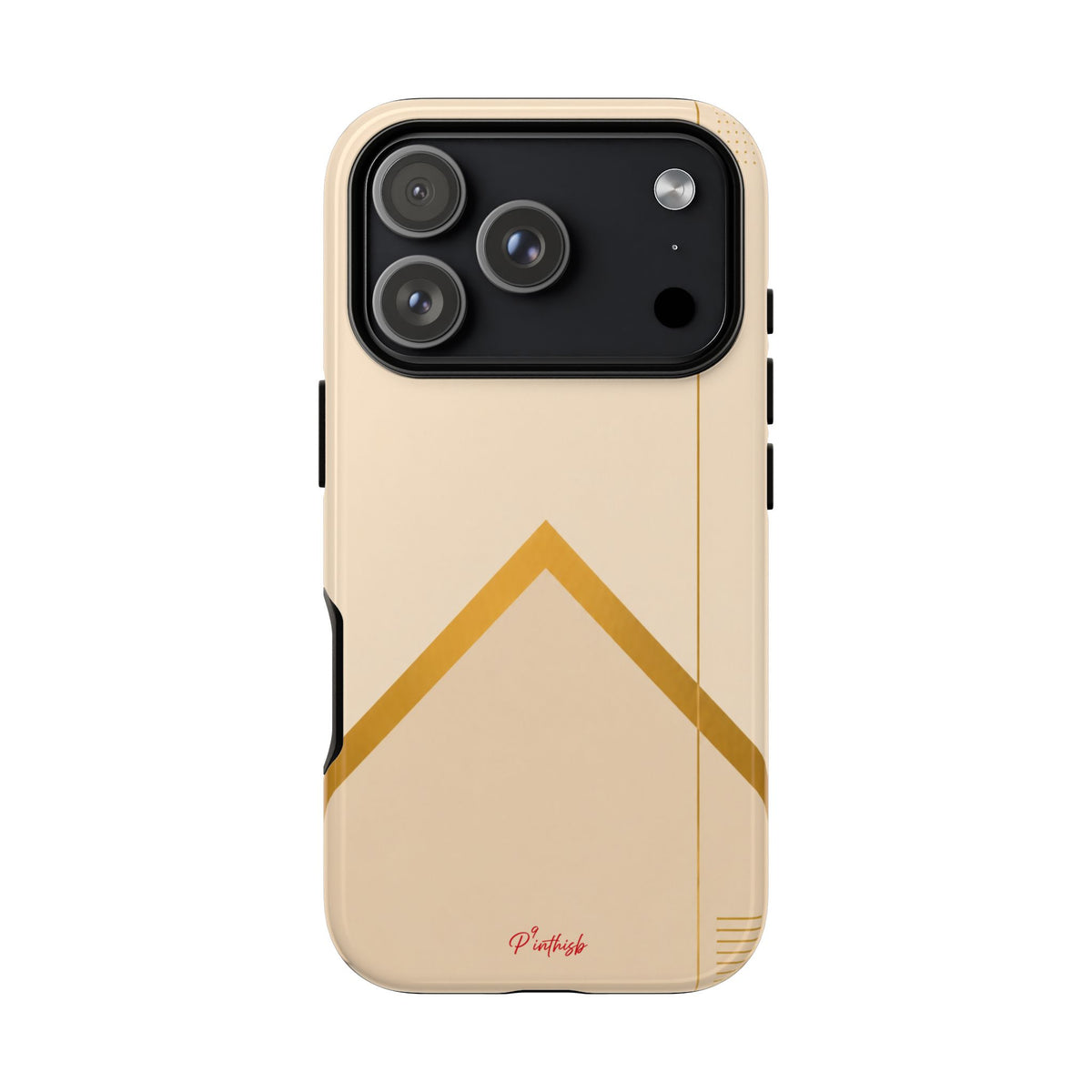 Gold Malboro Inspired Tough Phone Case