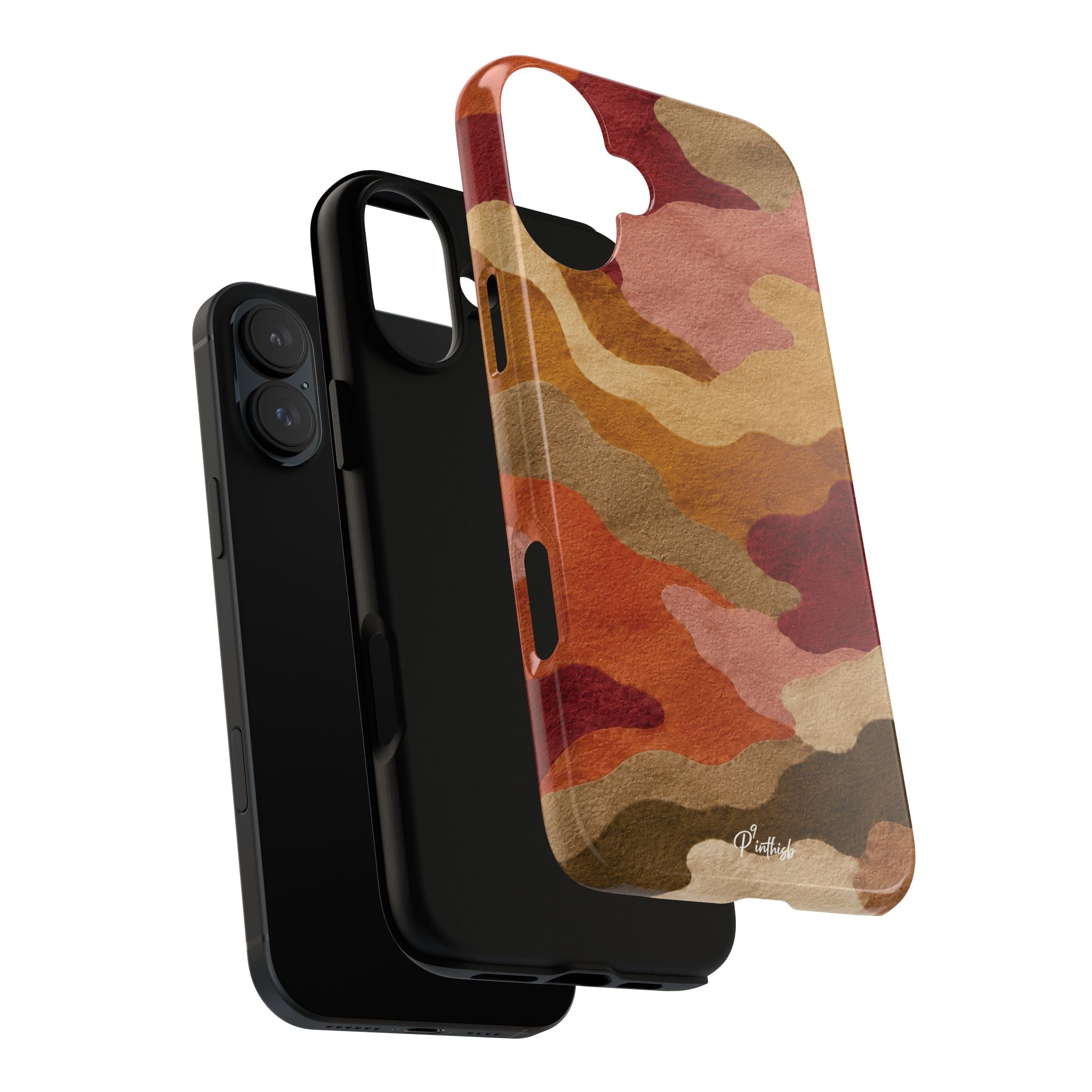 Watercolour Camo Tough Case