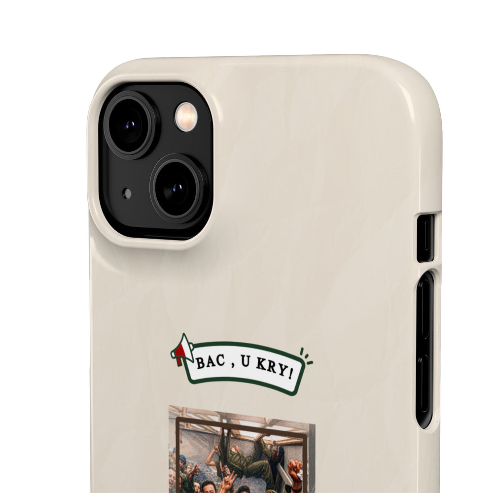 "BAC, U KRY!" Snap Case