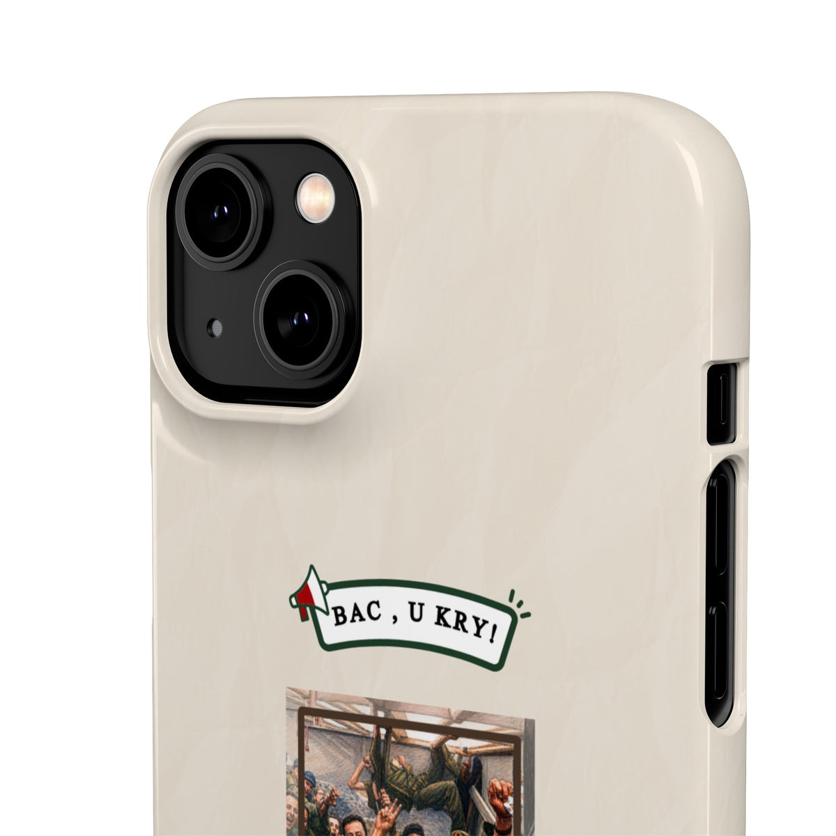 "BAC, U KRY!" Snap Case