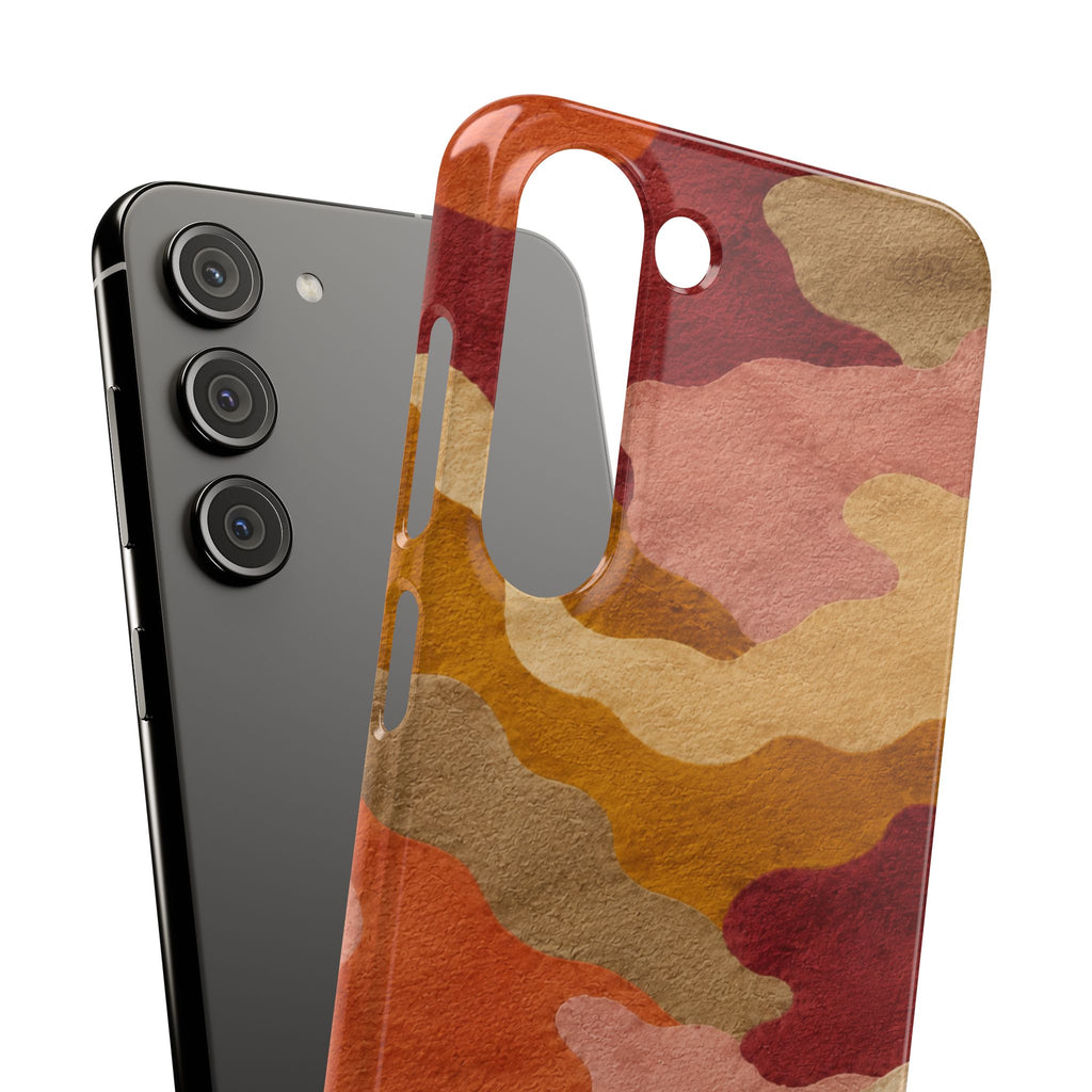 Watercolour Camo Snap Case
