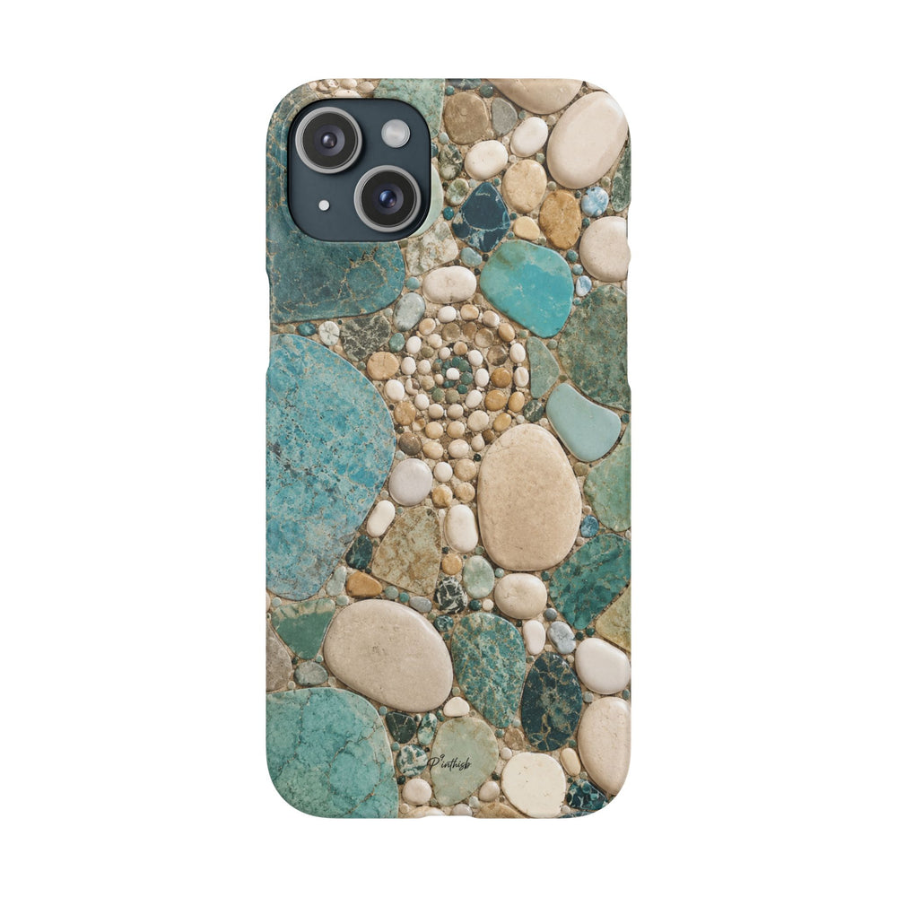 Sea Glass Mosaic Snap Case
