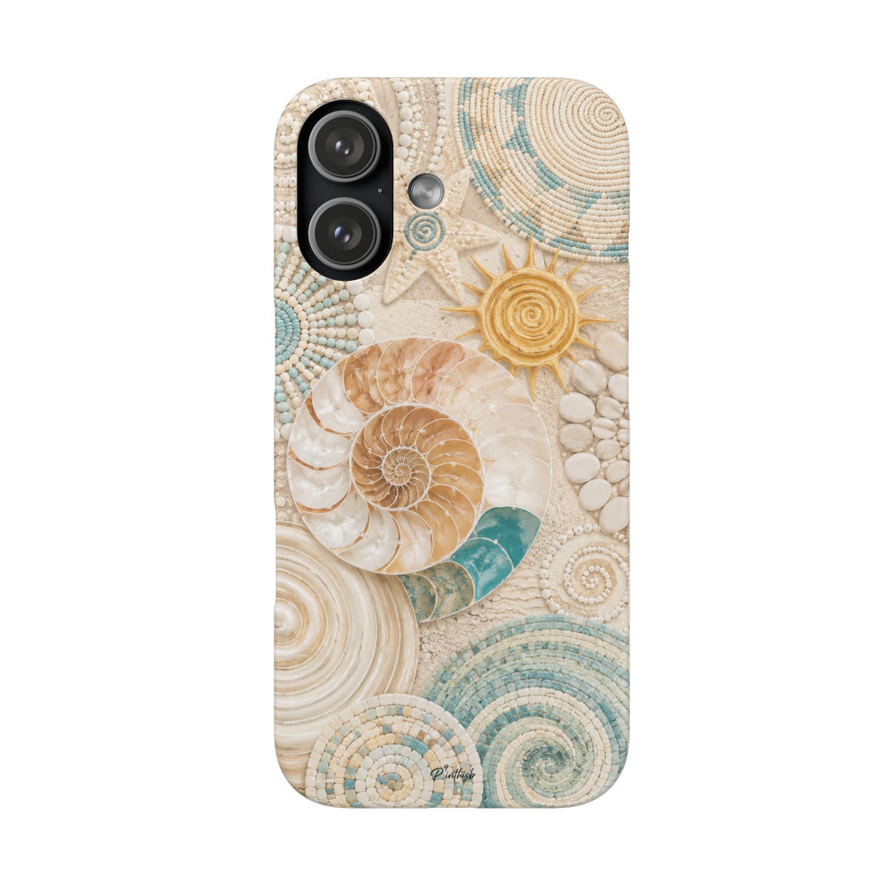 Coastal Seashell Snap Case