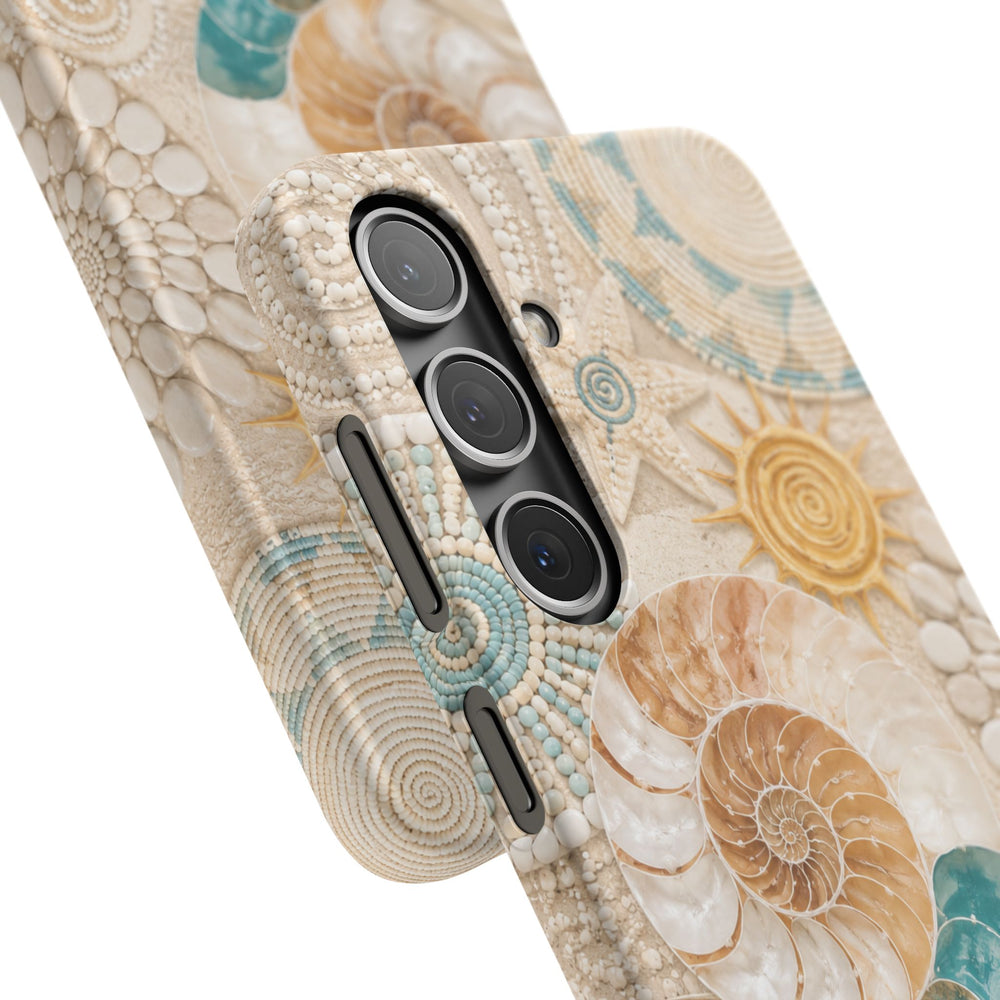 Coastal Seashell Snap Case