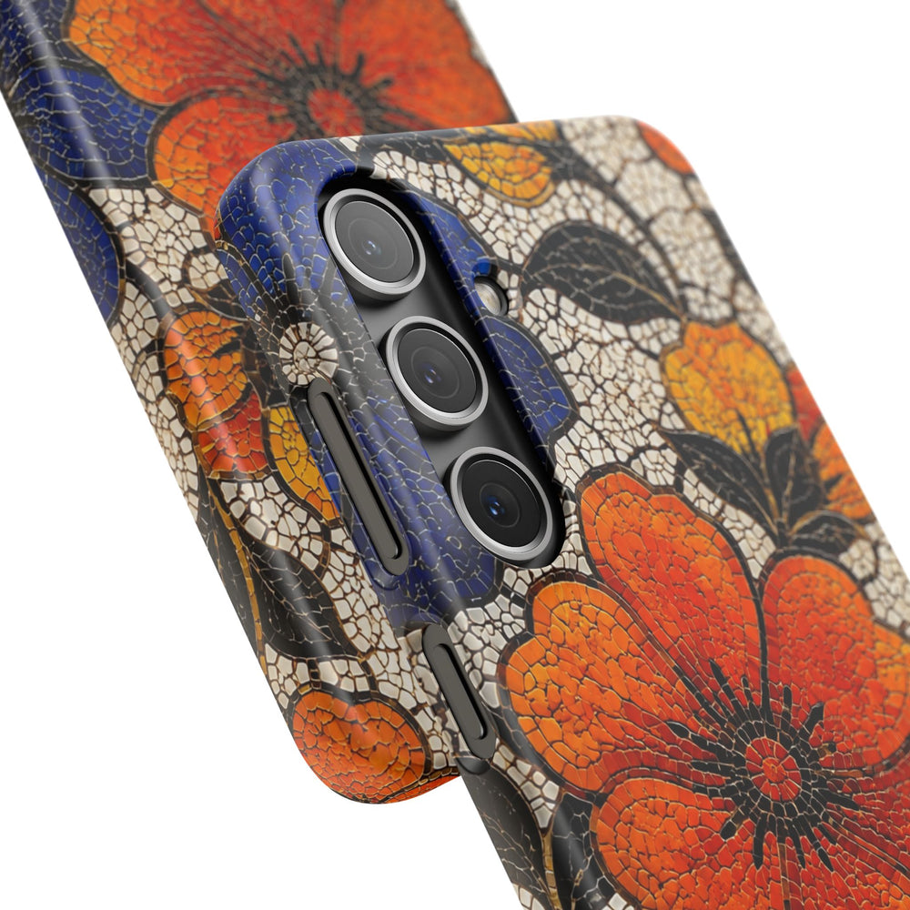 Floral Mosaic Snap Case
