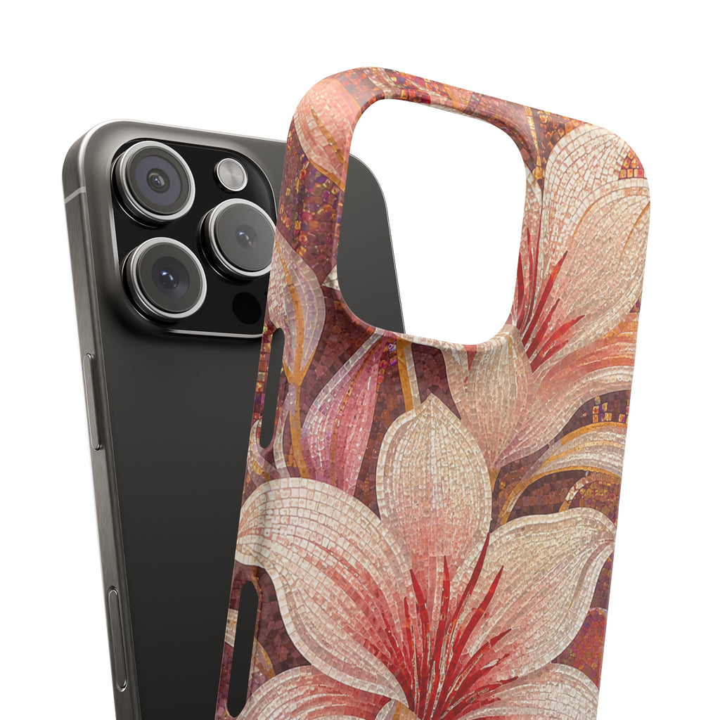 Floral Lily Snap Case