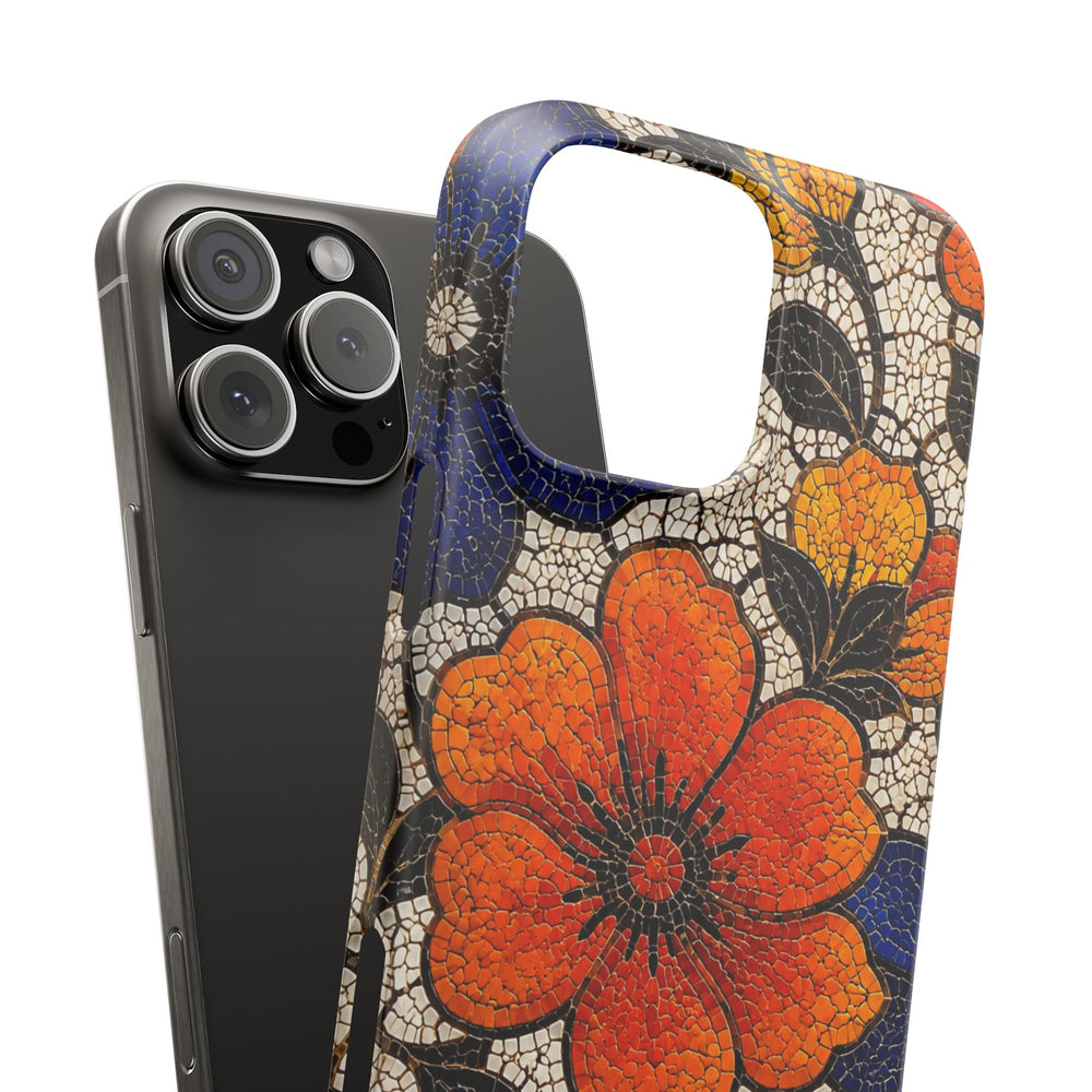 Floral Mosaic Snap Case