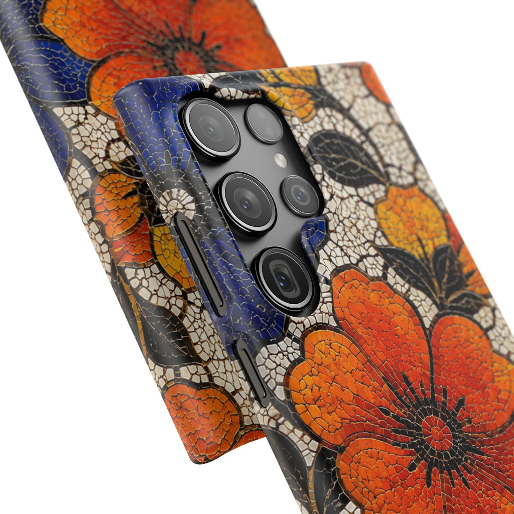 Floral Mosaic Snap Case