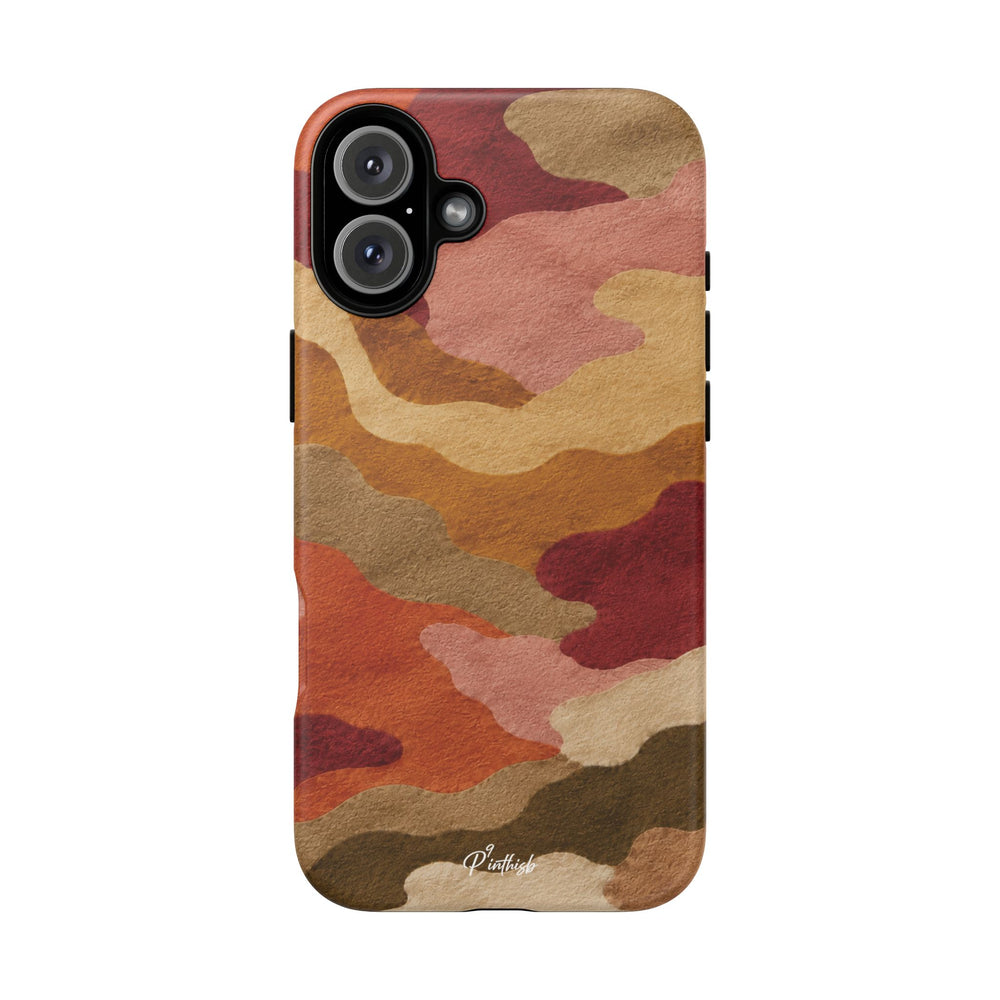 Watercolour Camo Tough Case