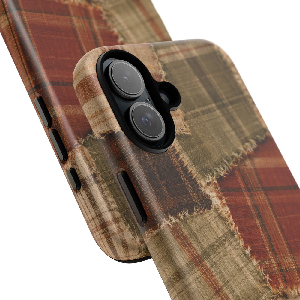 Rustic Fall Patchwork Tough Case