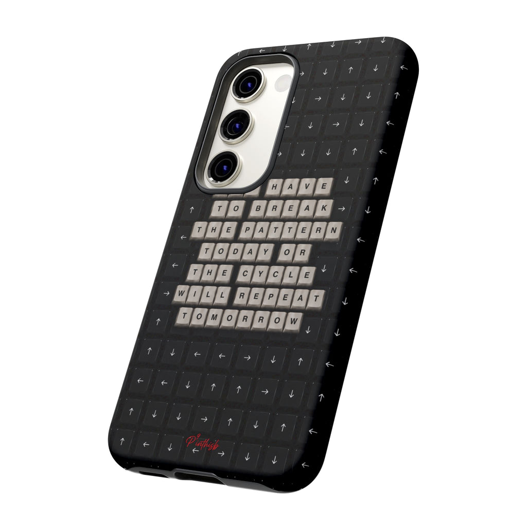 "Break the pattern" Keyboard Tough Case