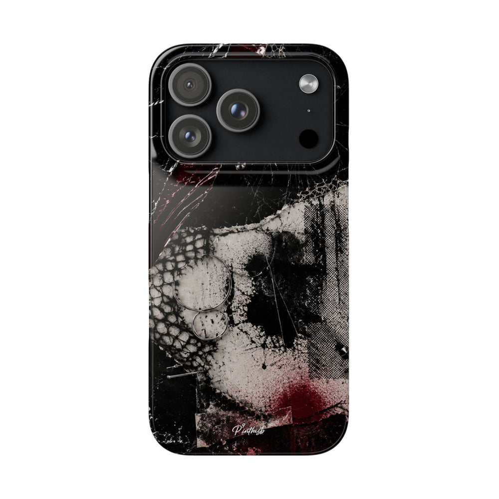 Midnight Static Snap Phone Case
