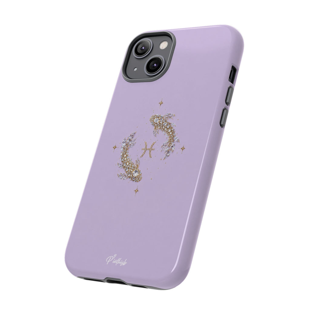 Pisces Glitter Phone Case
