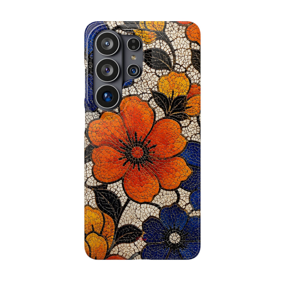 Floral Mosaic Snap Case