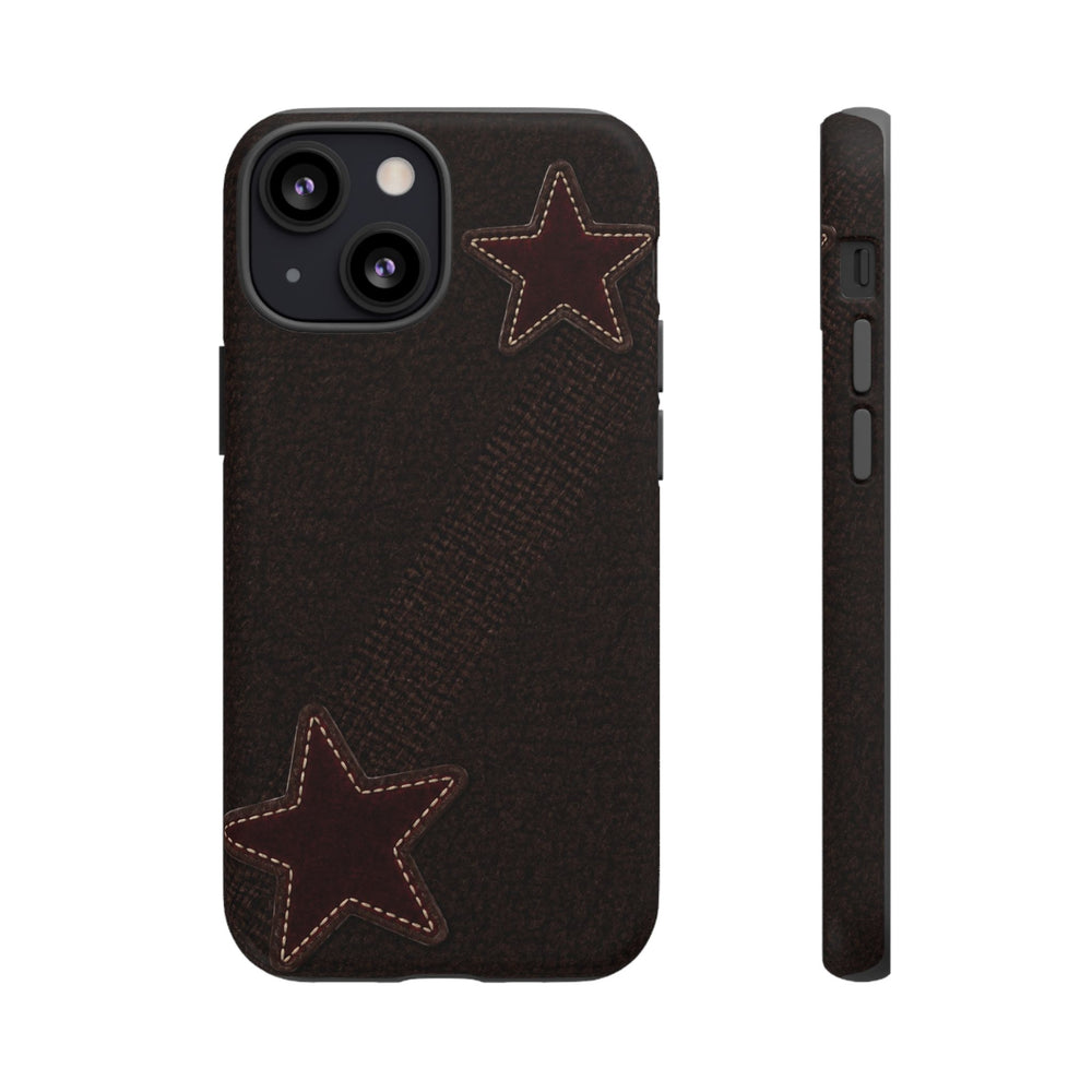 Rustic Stitched Star Phone Case